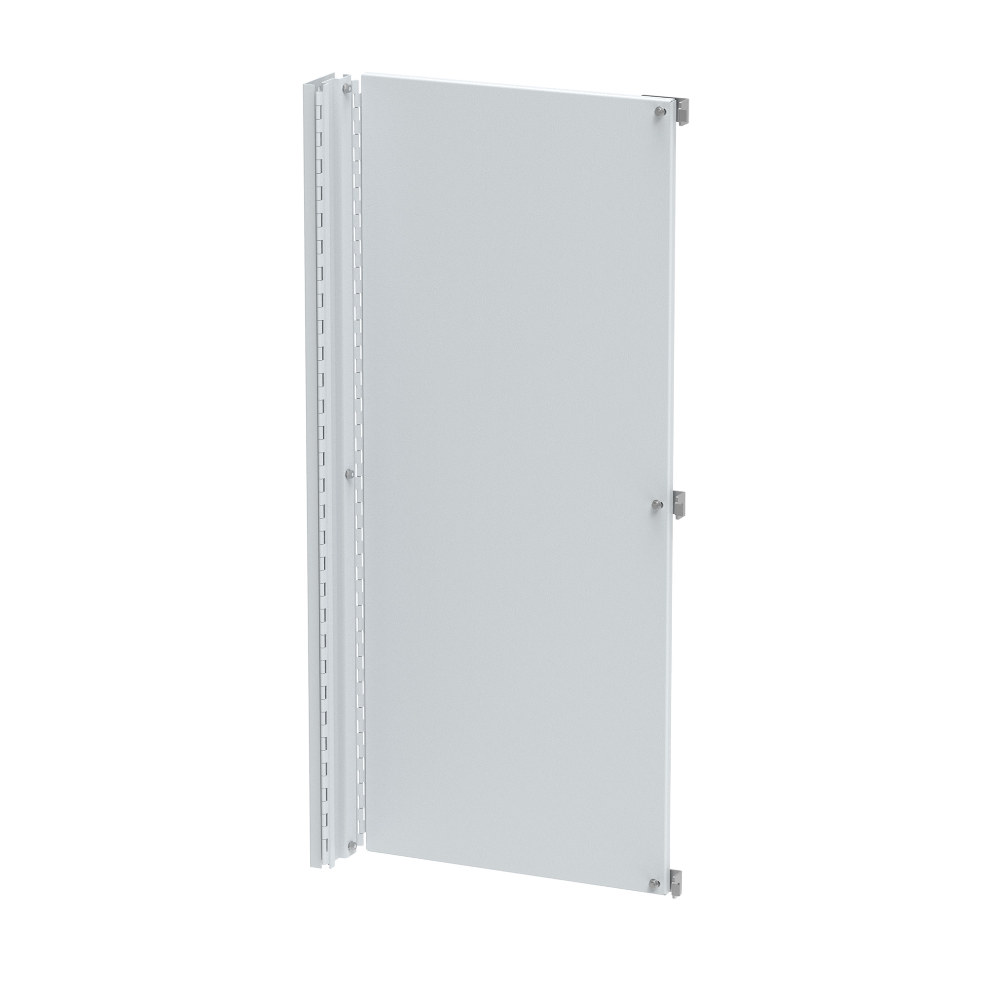 Swing-Out Panel for Free-Stand with Mounting Channel, Half, fits 72x36, White