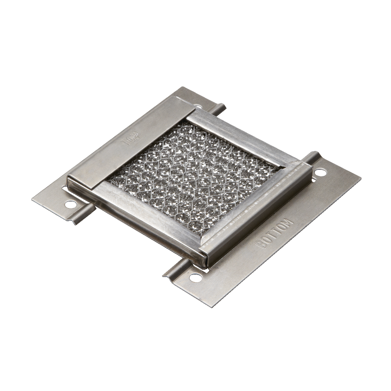 Louver Plate Kit Filters, fits AVK33 Louver Kit, Mill, Aluminum