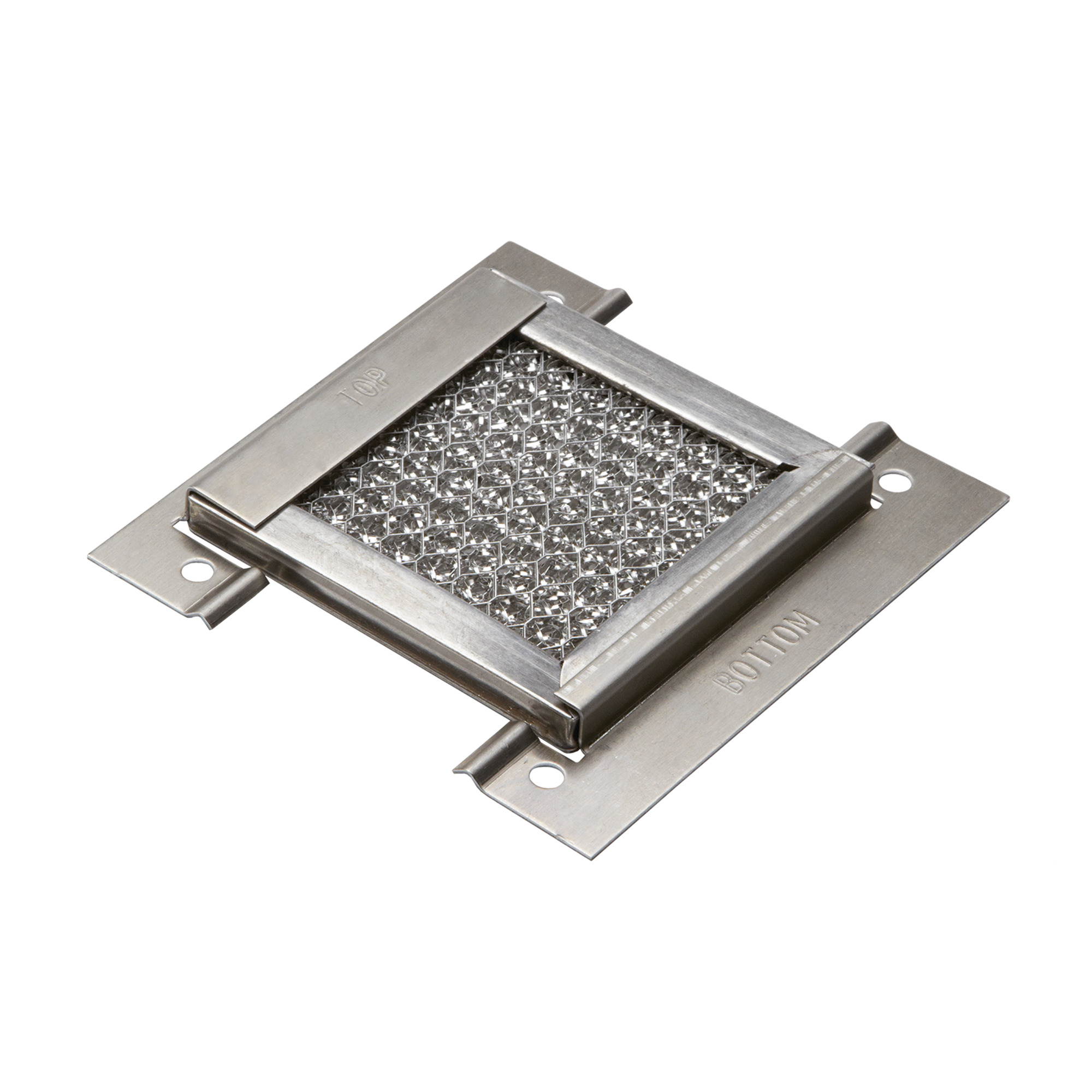 Louver Plate Kit Filters, fits AVK44 Louver Kit, Mill, Aluminum
