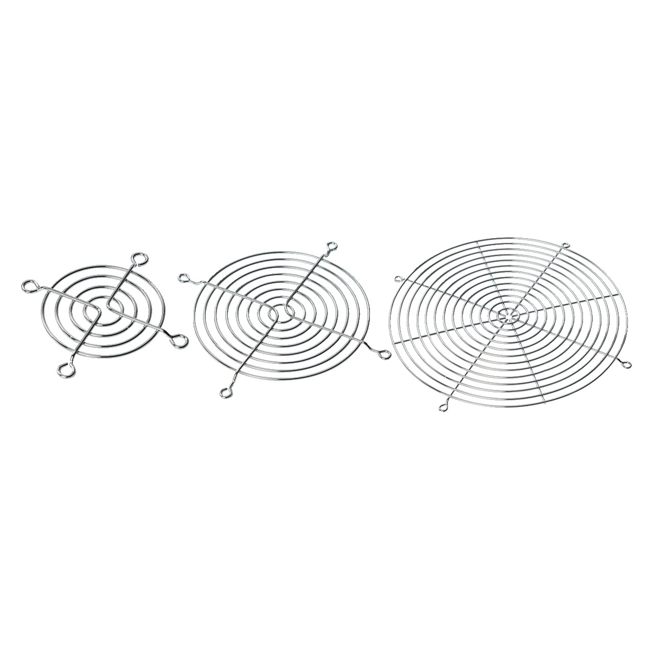 Finger Guard fits 6-inch Compact Axial Fan, 5.88x5.88x.12,Chrome Plated, Steel