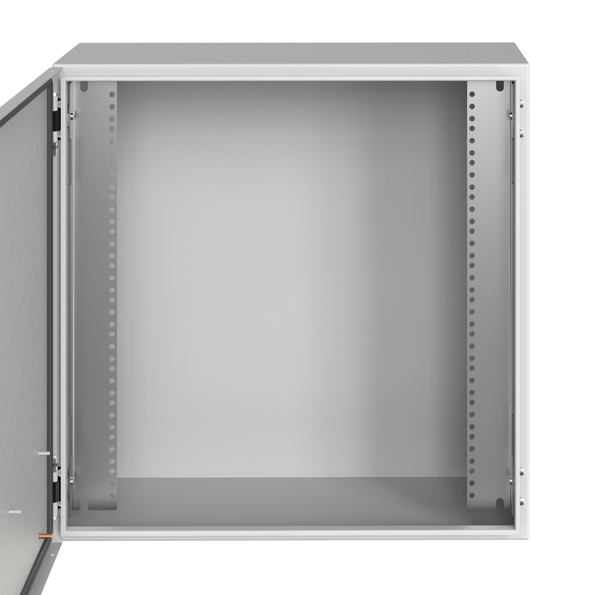 Rack-Mount Angles, fits A=24.00, 12 rack units, Steel