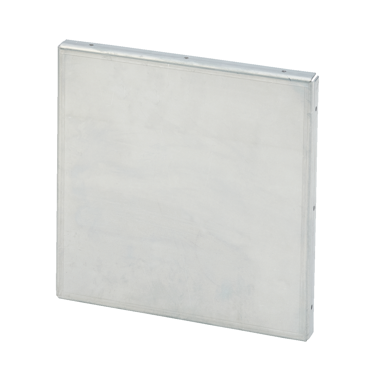 Closure Plate, 4.00x4.00, Galvanized, Steel