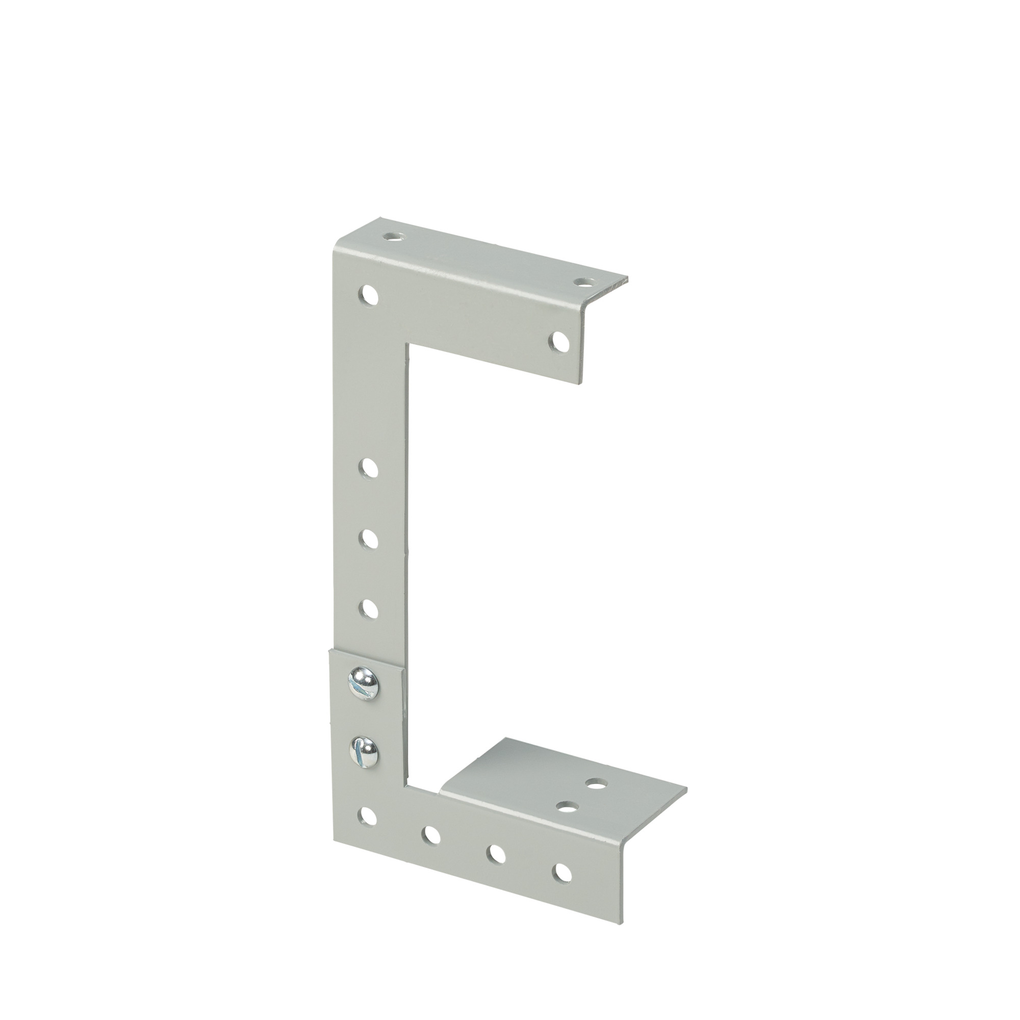 Drop and Bracket Hangers, fits 4.00x4.00, Gray, Steel