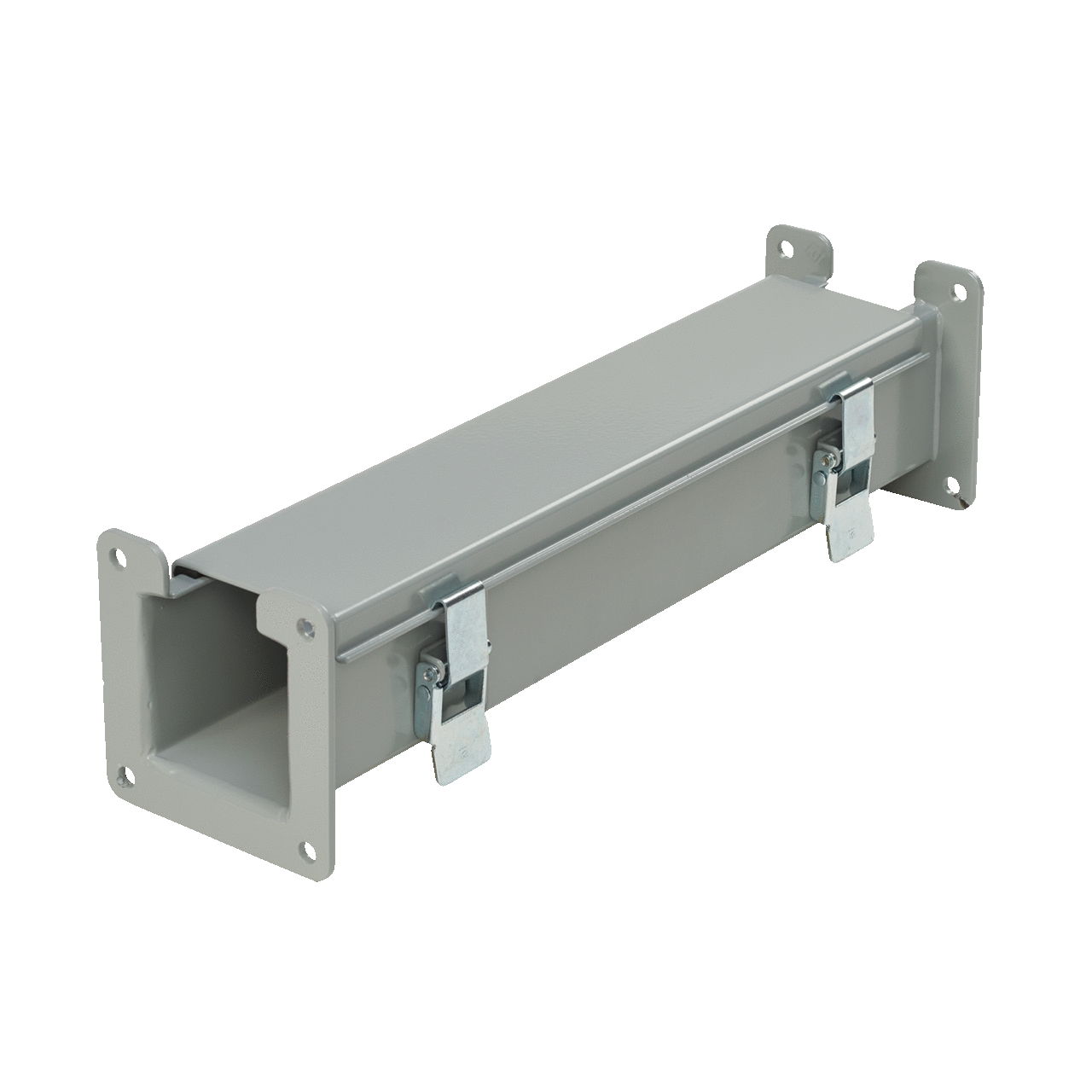 Cutoff Fitting Lay-in, 4.00x4.00, Gray, Steel