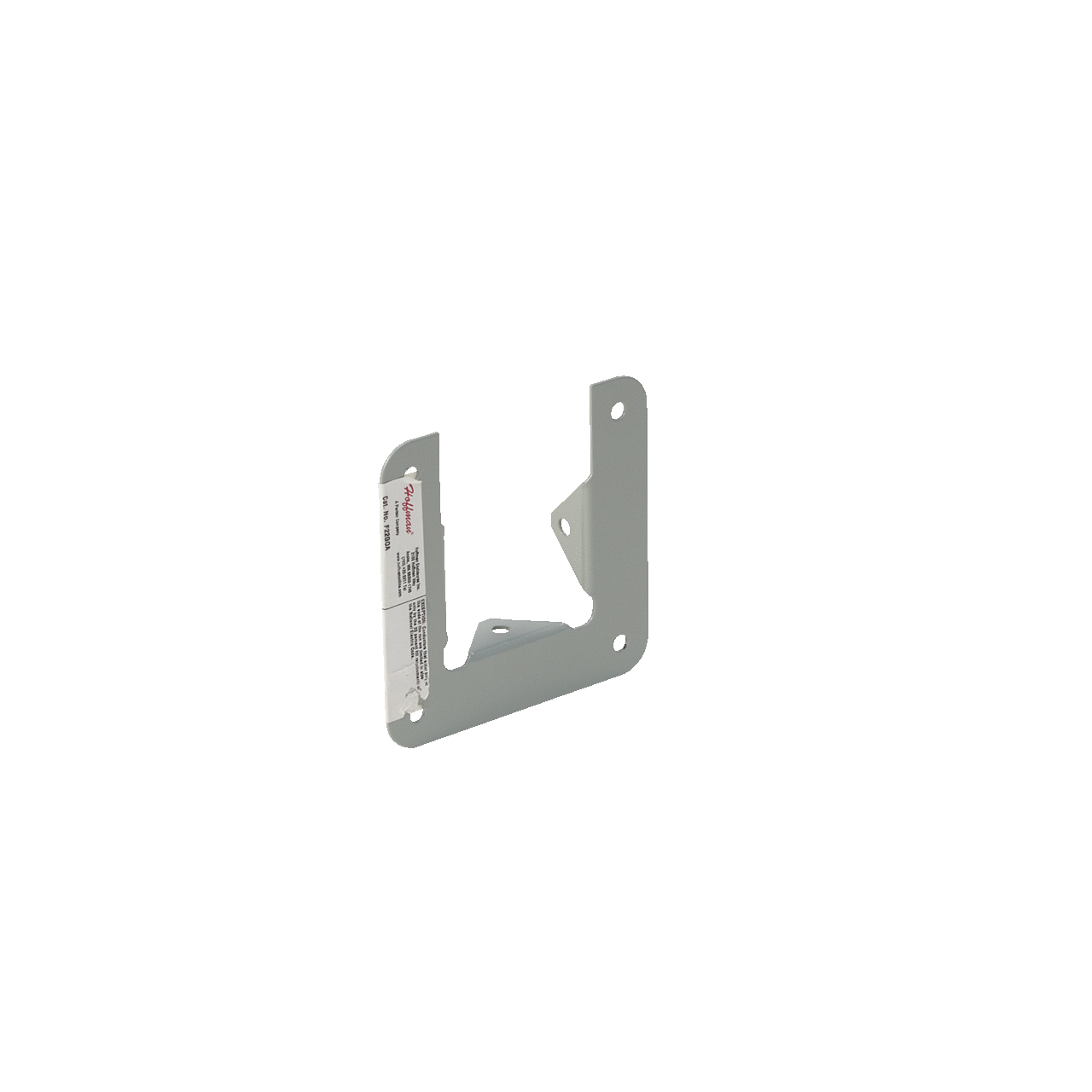 Open Adapter for LayIn Wireway, 6.00x6.00, Gray ANSI 61, Mild Steel