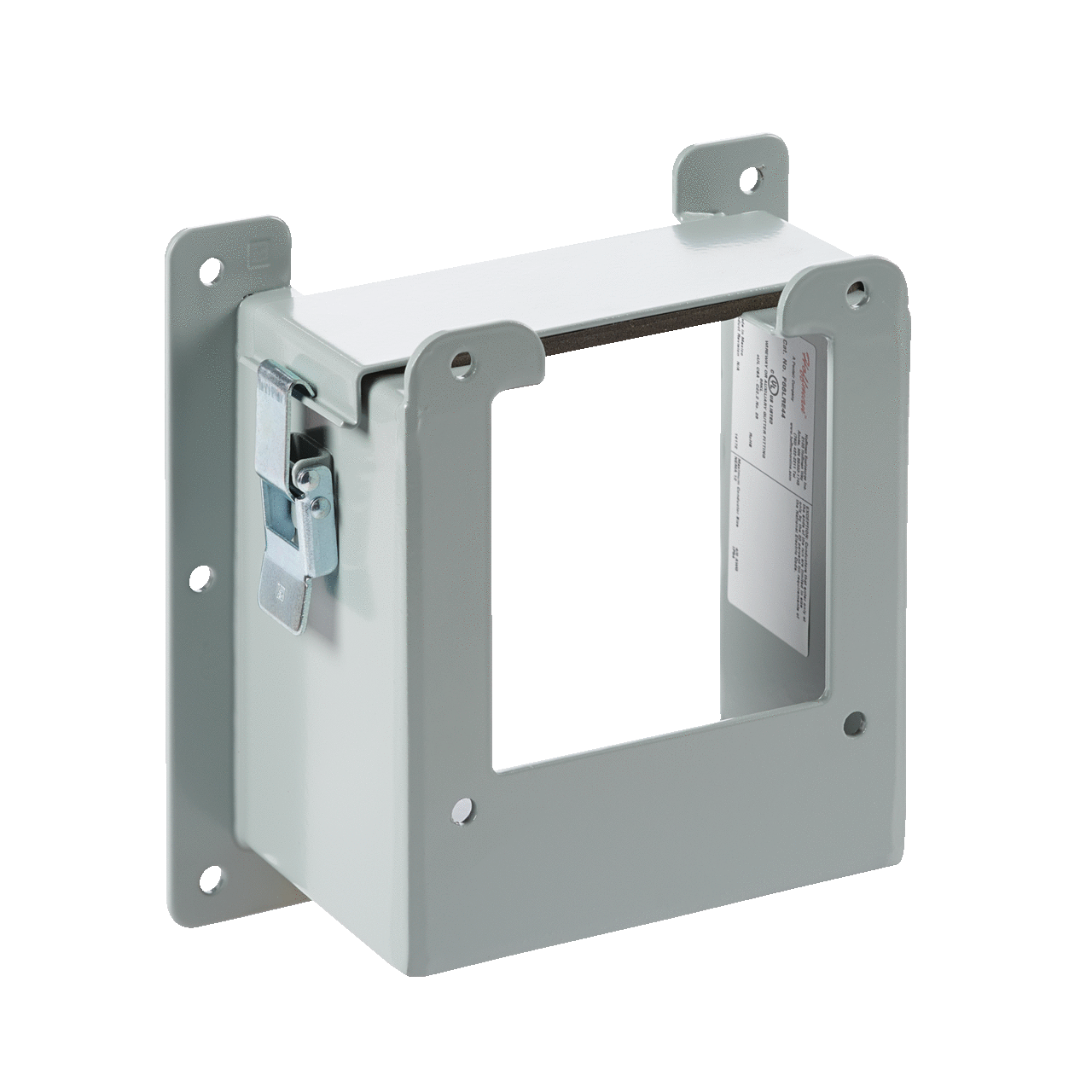Reducer Lay-in Hinged Cover, 6x6 to 4x4, Gray, Steel