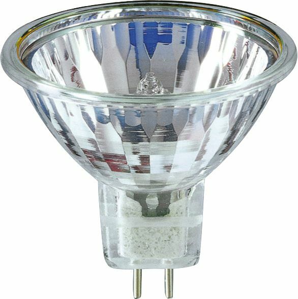 Brighten your outlook Excellent beam quality for accent or ambient lighting.;Maximum efficiency for reduced energy consumption. Philips Halogen MR16 lamps provide a bright white light for accent lighting. They make it easy to optimize the look and feel of your brand, your merchandise, and the shoppers experience, with lower operating costs. Optimized Coil, Burner and Reflector Design.;White, Bright Light with excellent beam quality.;UV Block -Reduces color fading.;GU5.3 base.;3000 Hour Rated Average Life*;Variety of Wattages and Beam Spreads.;Universal Burning Position.;Available in 20, 35, and 50 watts Spot and Flood, 50 watt also available in Narrow Flood.;* Rated average life is the length of operation (in hours) at which point an average of 50% of the lamps will still be operational and 50% will not. Ideal for accent lighting in specialty and department stores, as well as museums and art galleries.