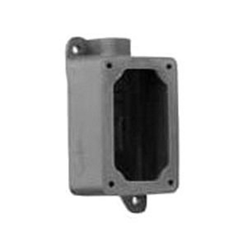 1-Gang Explosion-Proof Box, 1 inch, Malleable Iron, Lug Mount