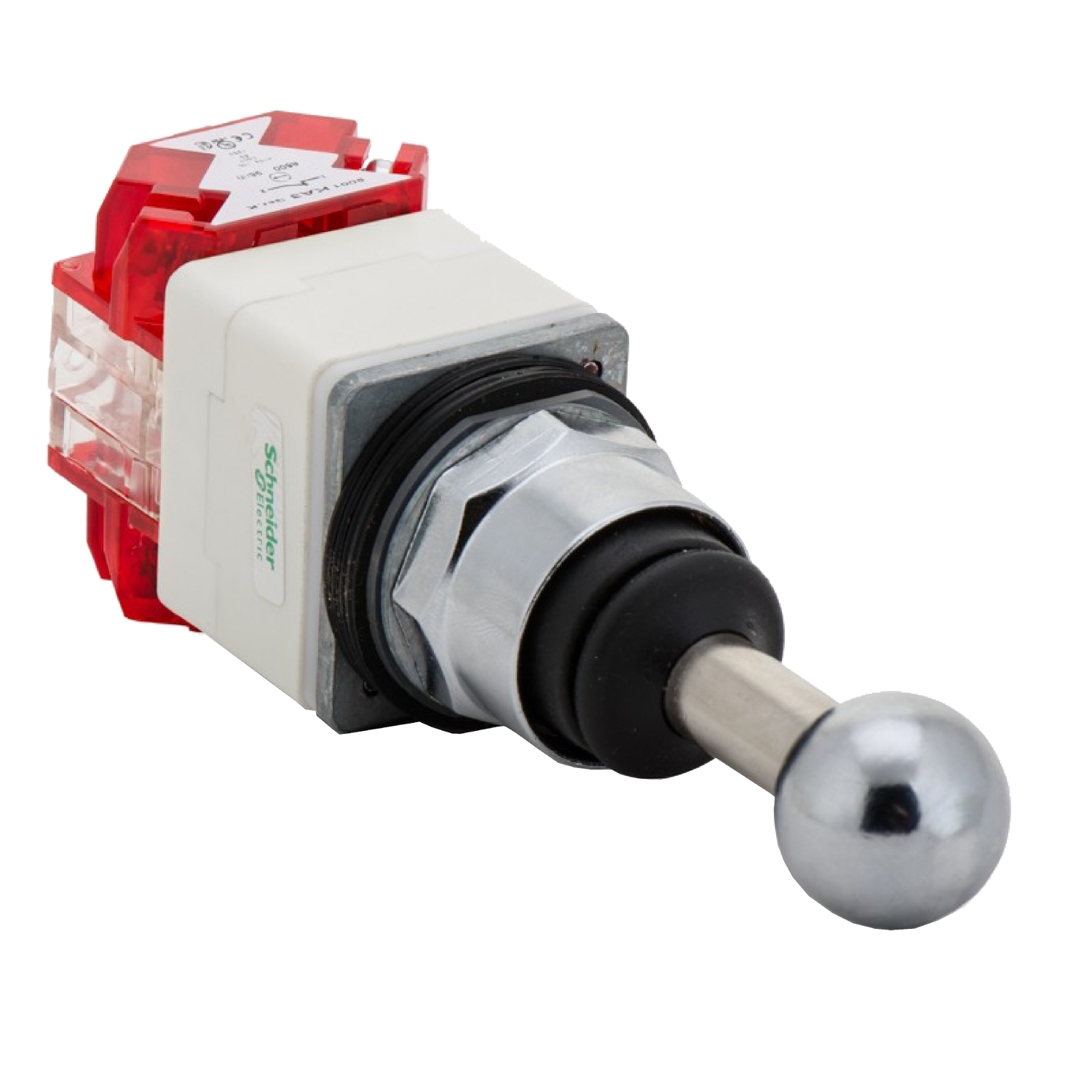 Head for joystick controller, Harmony 9001K, metal, 30mm, 2 directions, spring return to center, horizontal