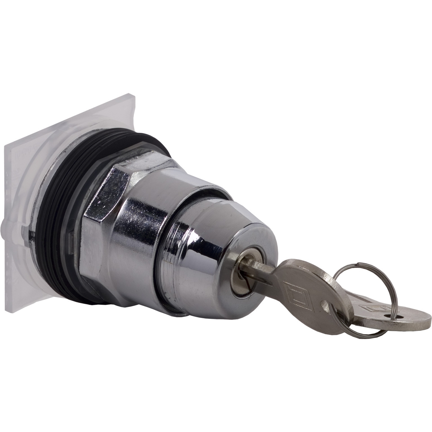 Key selector switch head, Harmony 9001K, metal, key switch, 30mm, key E10, 3 positions, stay put