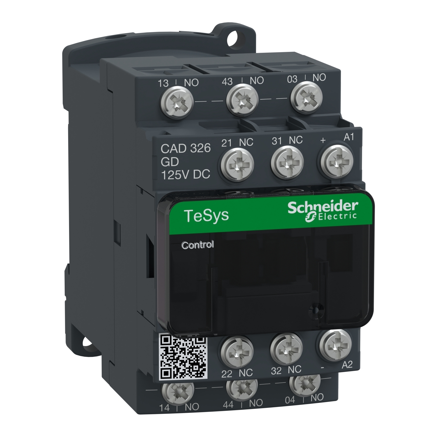 TeSys Deca control relay - 3 NO + 2 NC - <= 690 V - 125 V DC standard coil