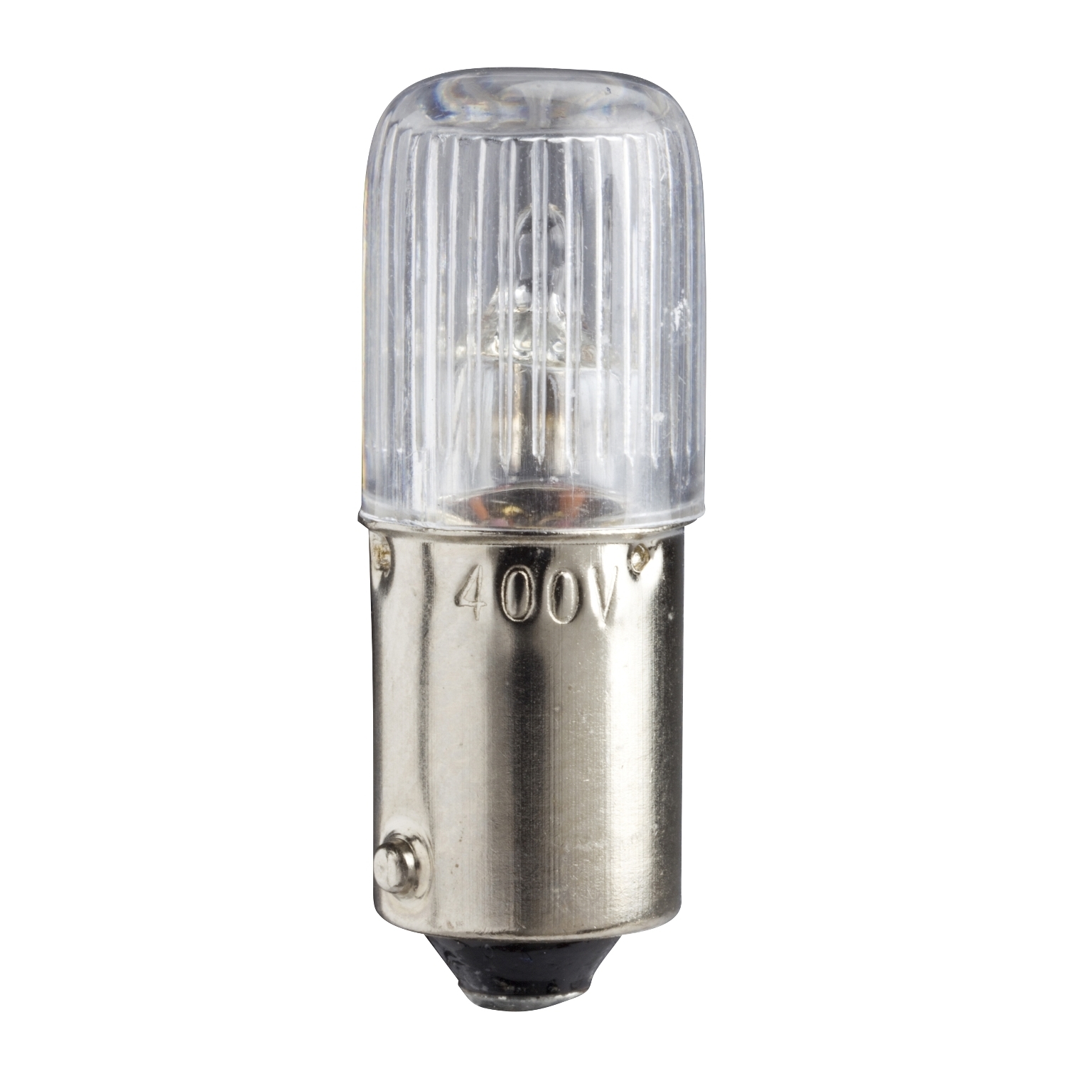 Neon bulb, Harmony XB4, BA9s, clear, 2.6W, 120V AC