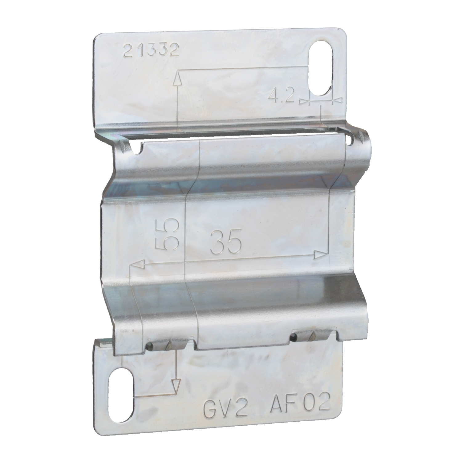 Adapter plates,TeSys Deca,for mounting a GV2 by screw fixing