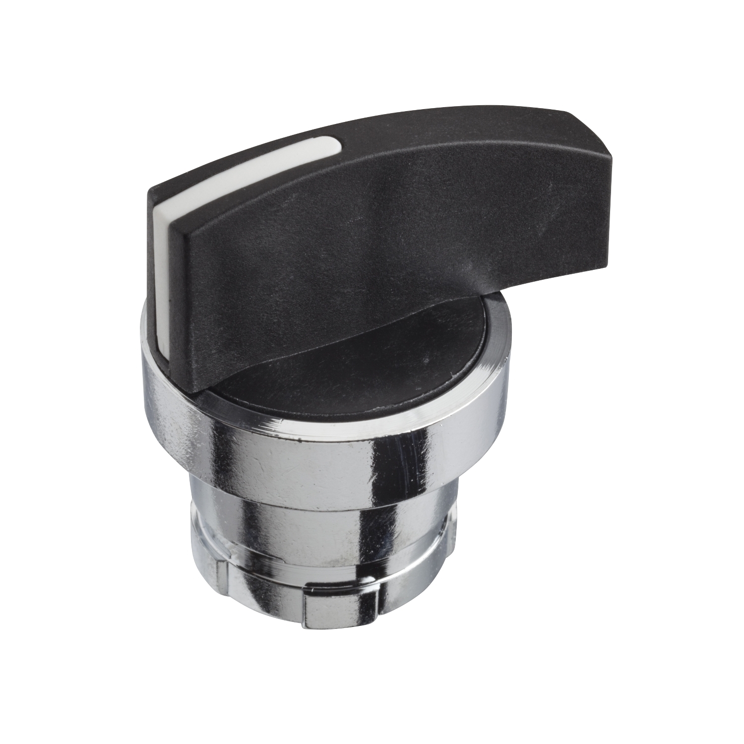 Cam switch operating head, Harmony K, 22mm, metal, circular  29mm, long black handle