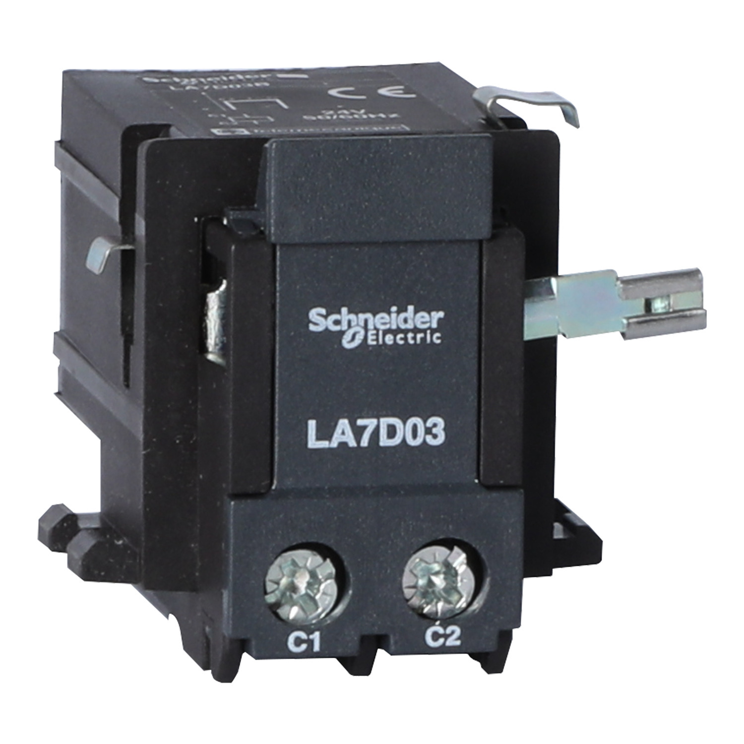 Thermal overload relays, TeSys Deca, remote electrical tripping, 110V DC/AC