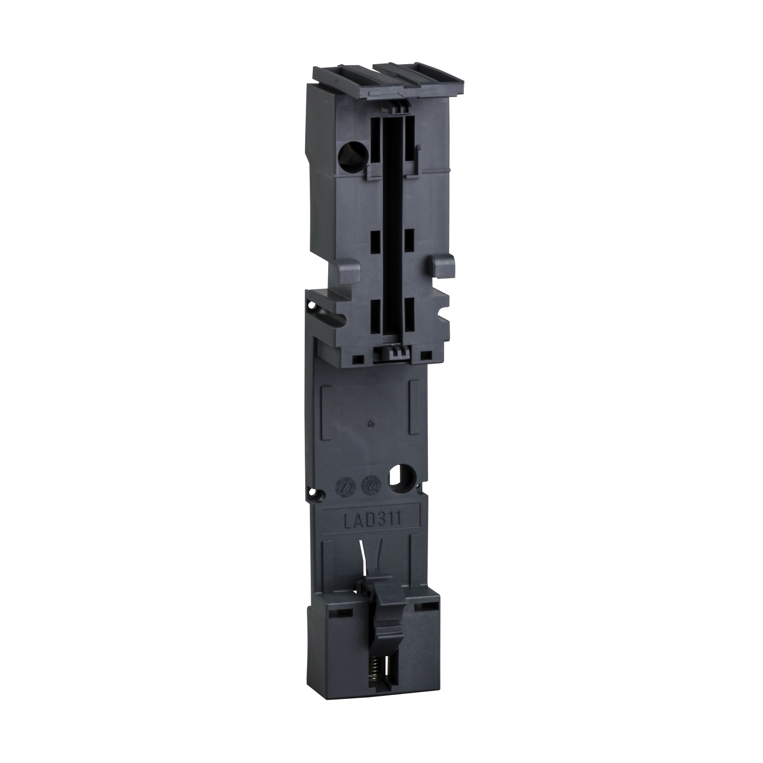 Adapter plates,TeSys Deca Frame 2,for mounting a GV2ME and LC1D09?D38 with front faces aligned