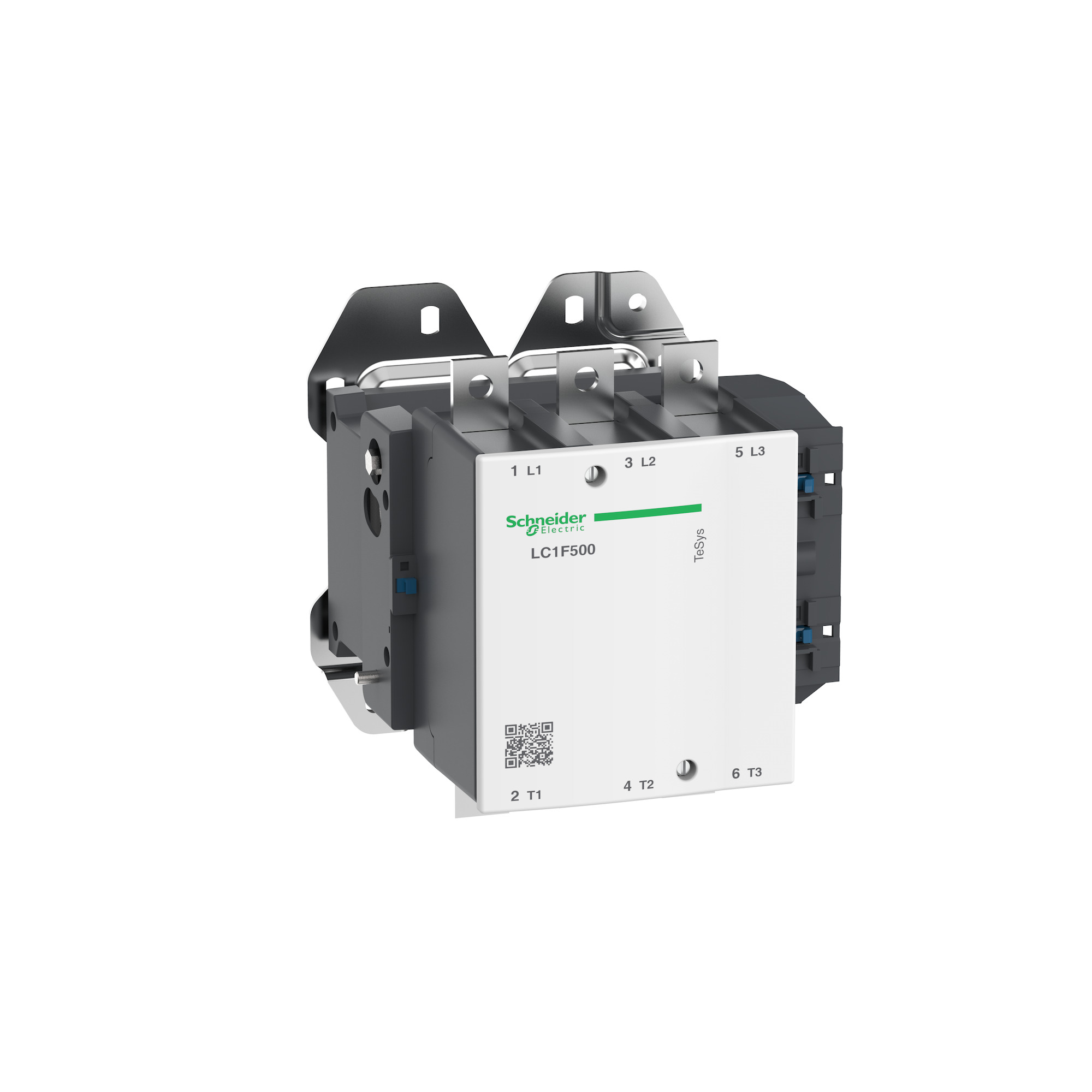 TeSys F contactor - 3P(3 NO)-AC-3 <= 440V 1100A with coil LX1/ LX9 - 481000V AC 40/400Hz, LX4 - 48...440V DC