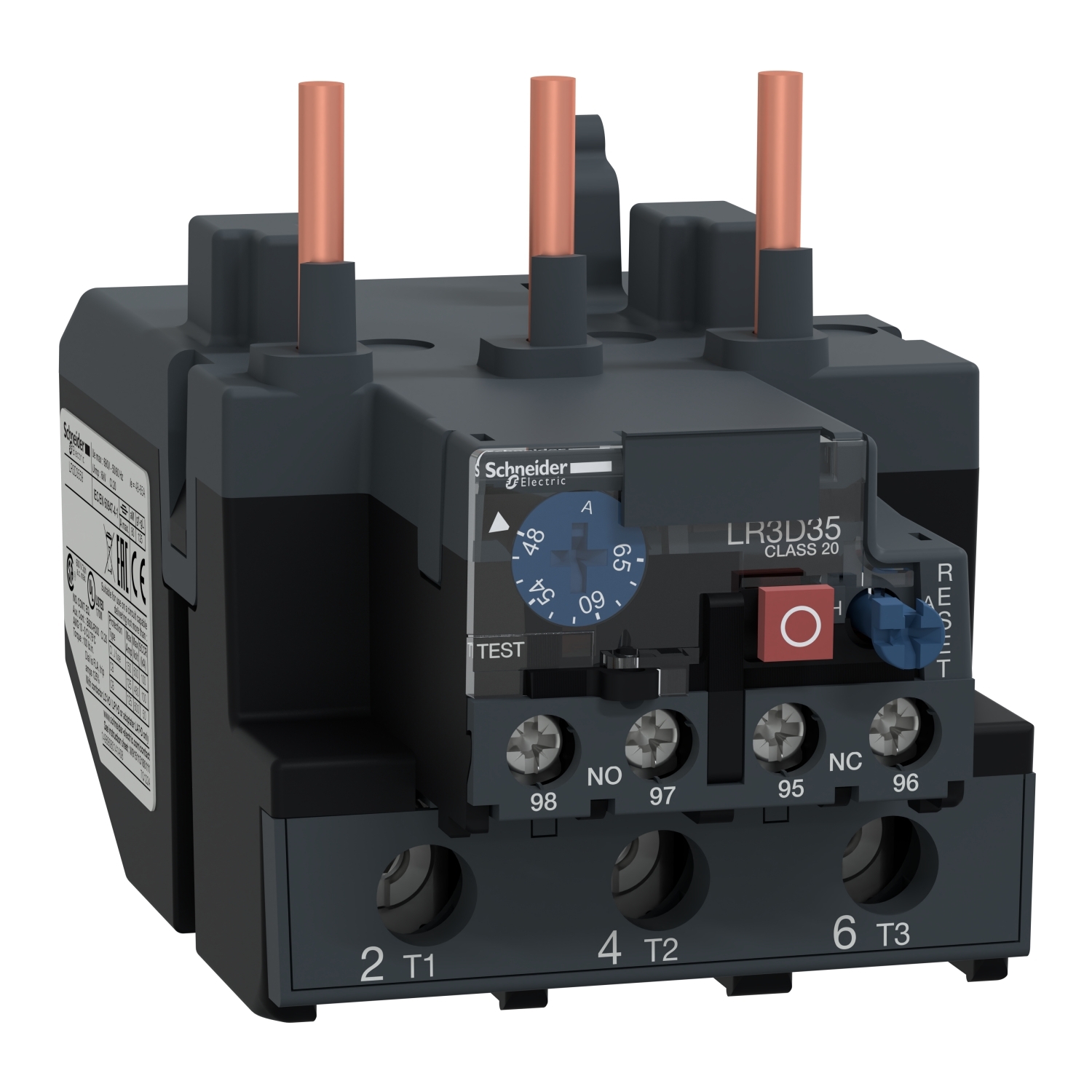 TeSys Deca thermal overload relays,48...65A,class 20