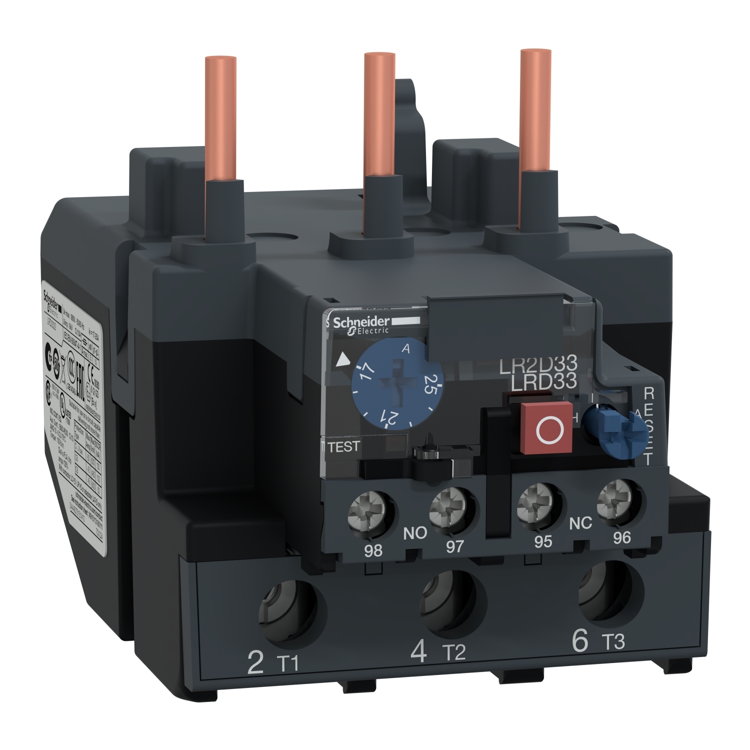 TeSys Deca thermal overload relays , 17...25A , class 10A