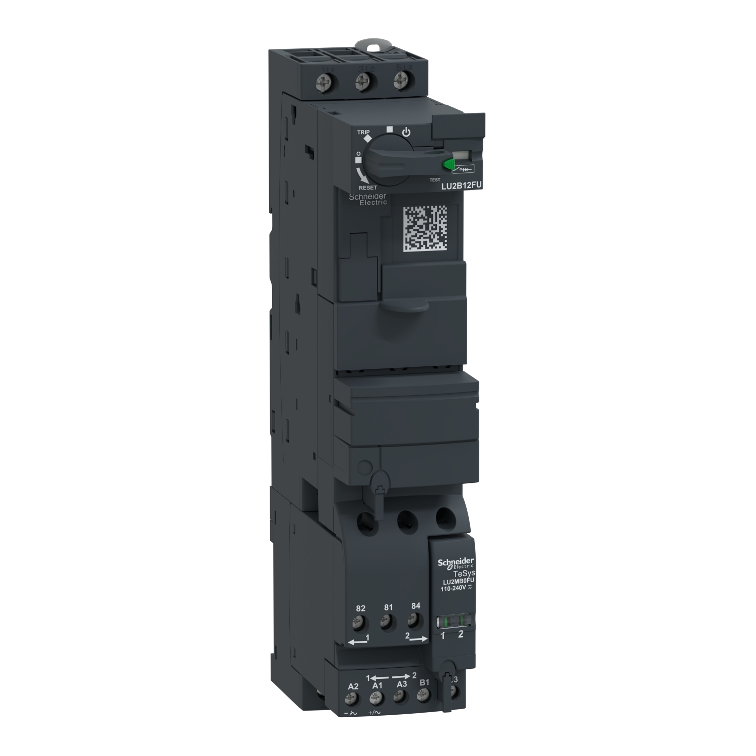 Reversing power base, TeSys Ultra, 3P, 12A/690V, coil 110-240VAC/DC