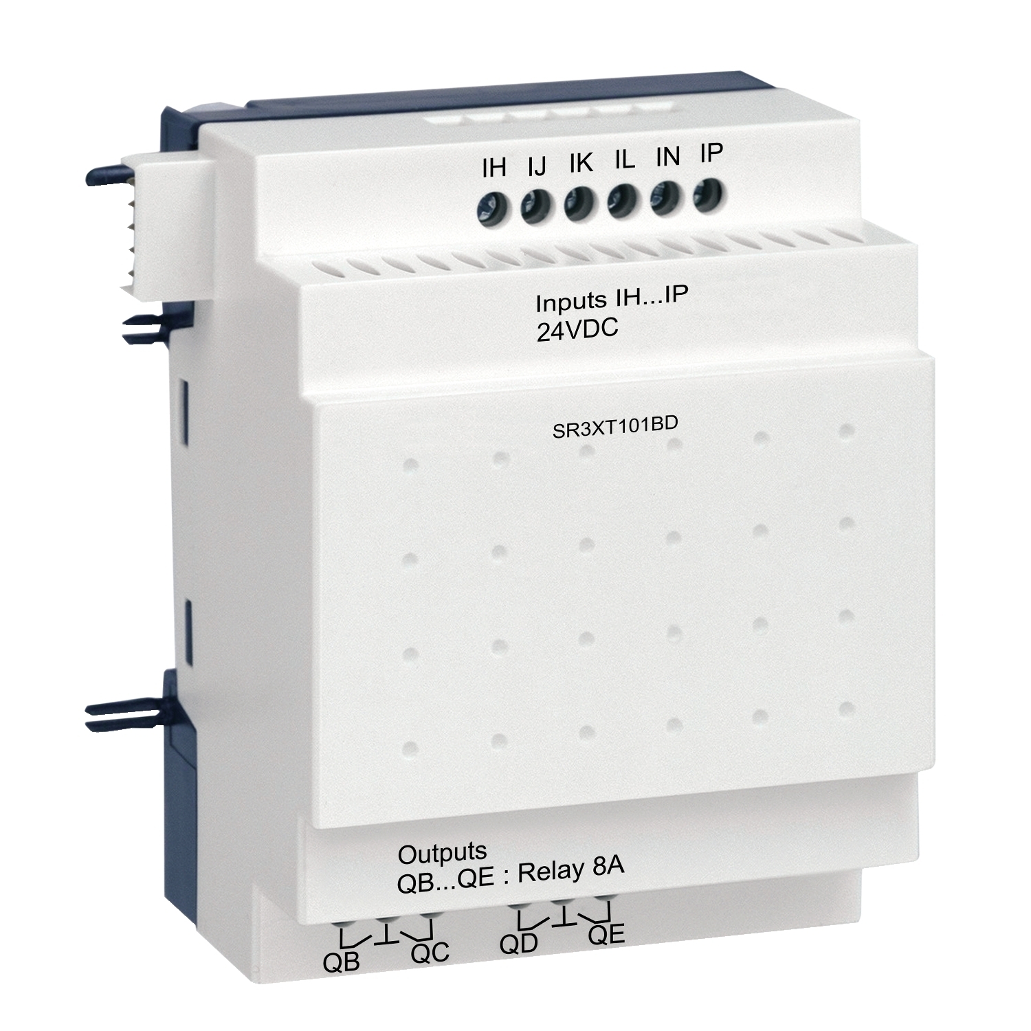 discrete IO extension module, Zelio Logic SR2 SR3, 10 IO, 24V DC