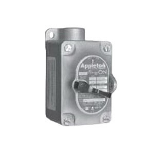 Feed-Through Tumbler Switch, 120 - 277 VAC, 20 A, 1-Pole