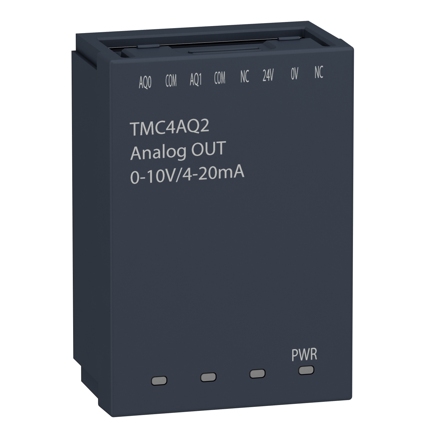 analogue output cartridge, Modicon M241, 2 analog outputs