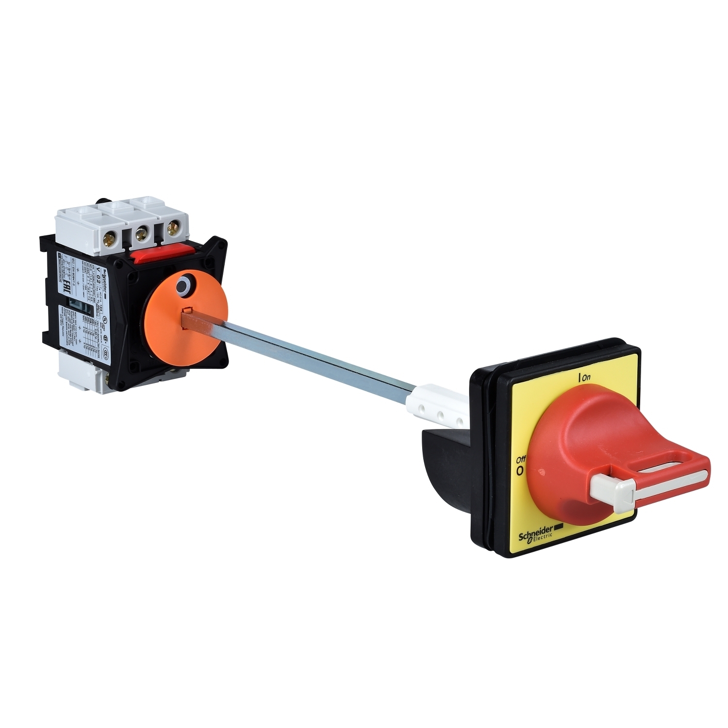Switch disconnector,TeSys Control,for ON/emergency stop,25A,4 screws fixing,for mounting at back of an enclosure