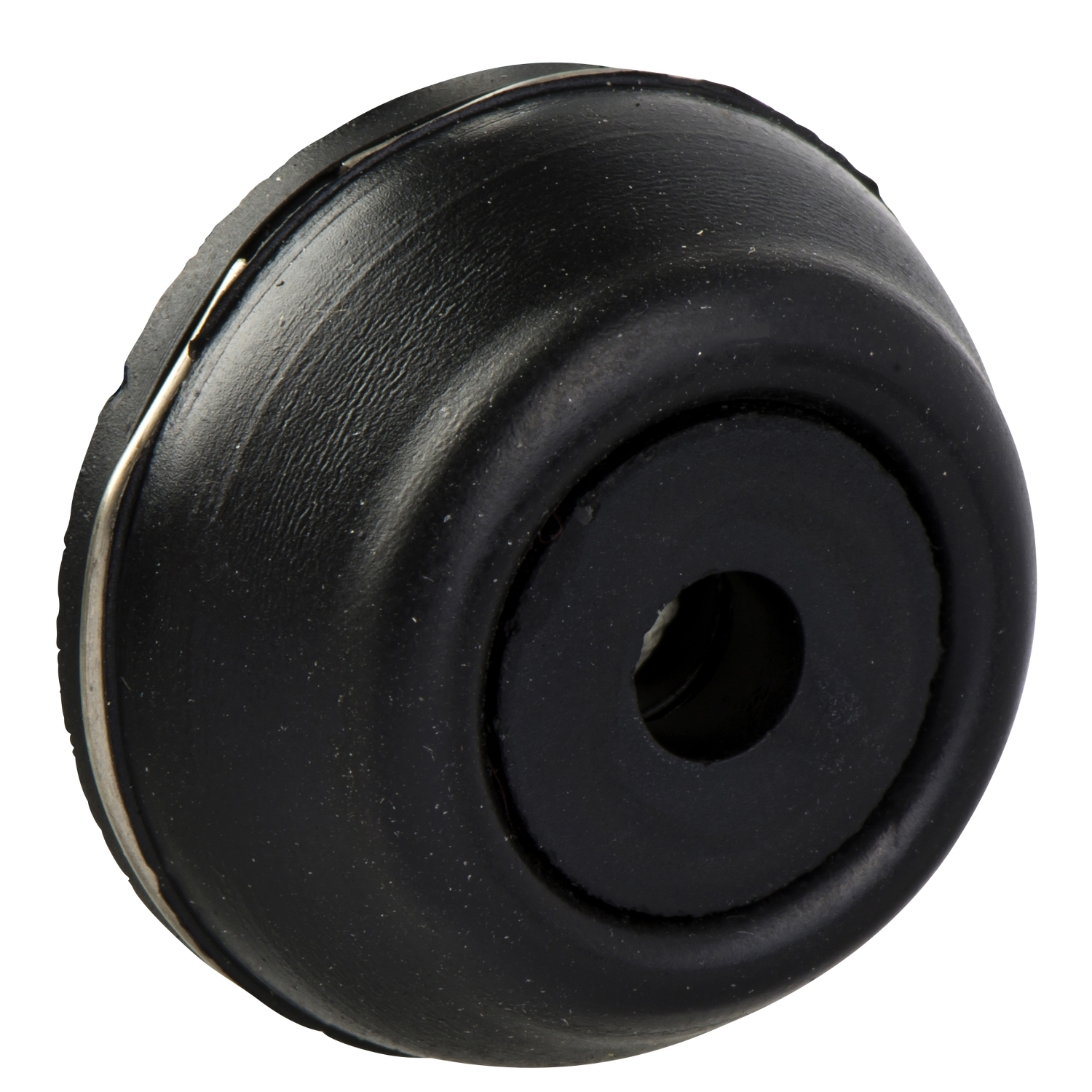 Head for push button, Harmony XAC, plastic, black, booted, operating travel 16mm, 25...+ 70 degree C
