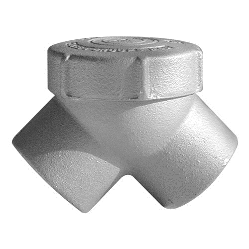 90 Degree Capped Pulling Elbow; 3/4 in., Malleable Iron