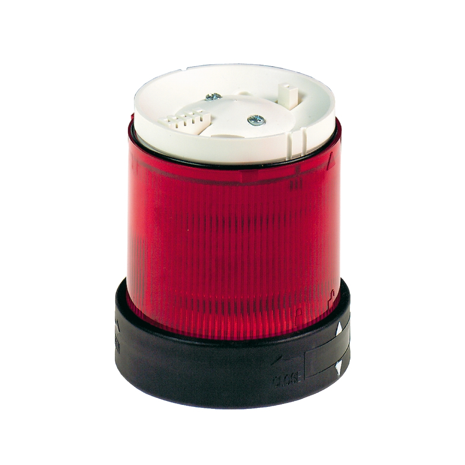 Indicator bank, Harmony XVB, illuminated unit, plastic, red, 70mm, flashing, for bulb or LED, 48... 230V AC