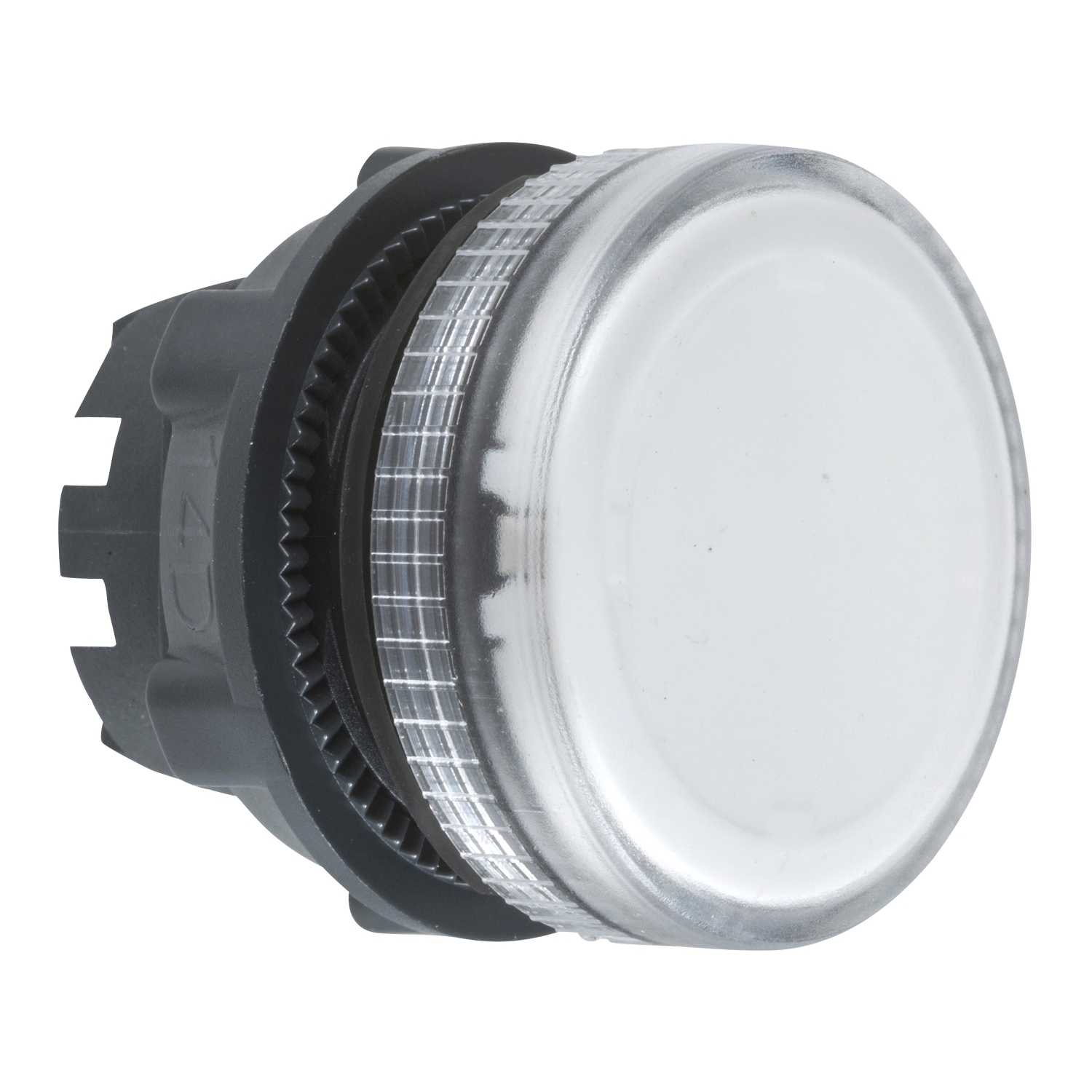 Head for pilot light, Harmony XB5, plastic, clear, 22mm, plain lens, BA9s base fitting
