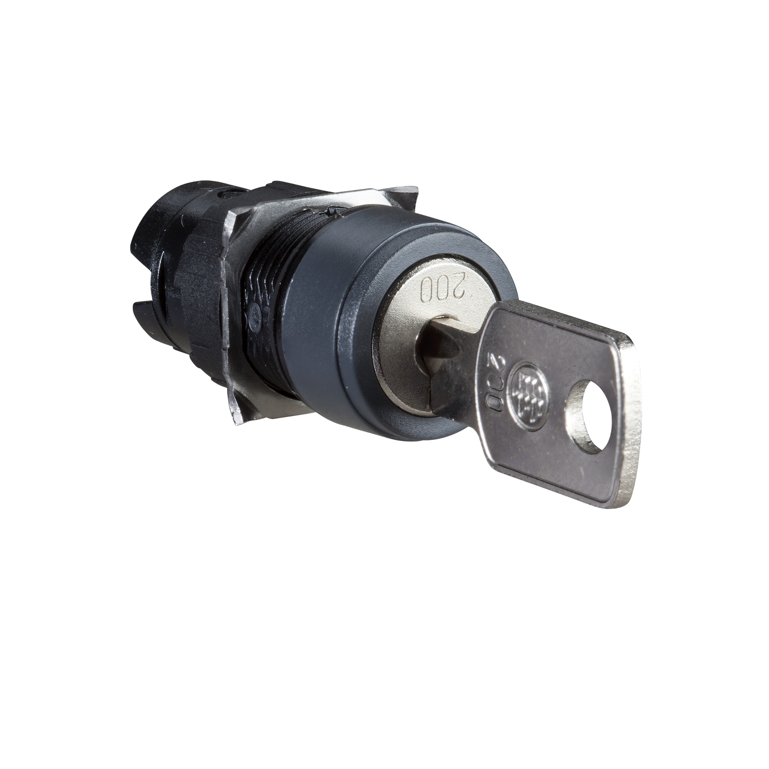 Head for key selector switch, Harmony XB6, 16mm 2 positions stay put key 200