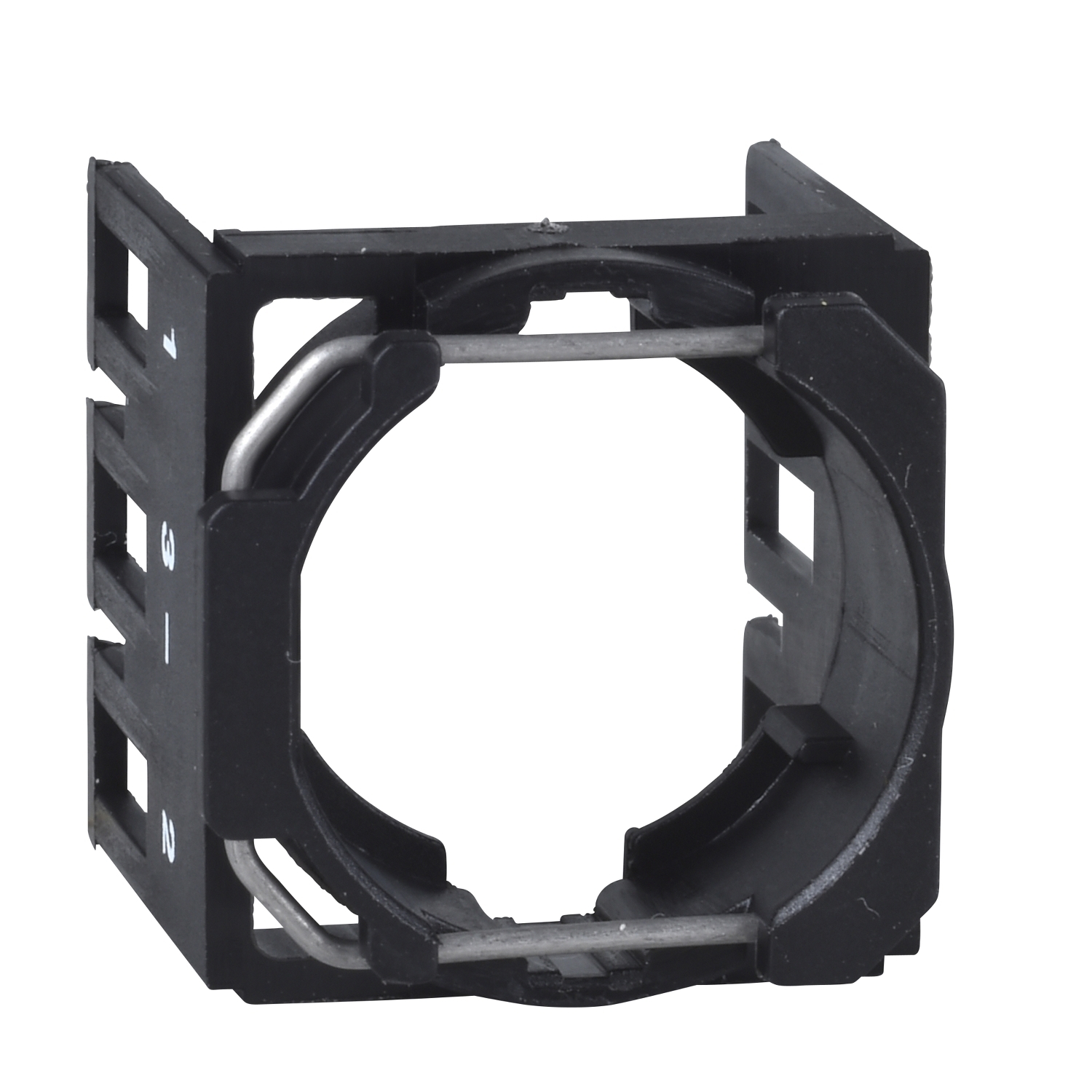 Body fixing collar, Harmony XB6, for electrical block