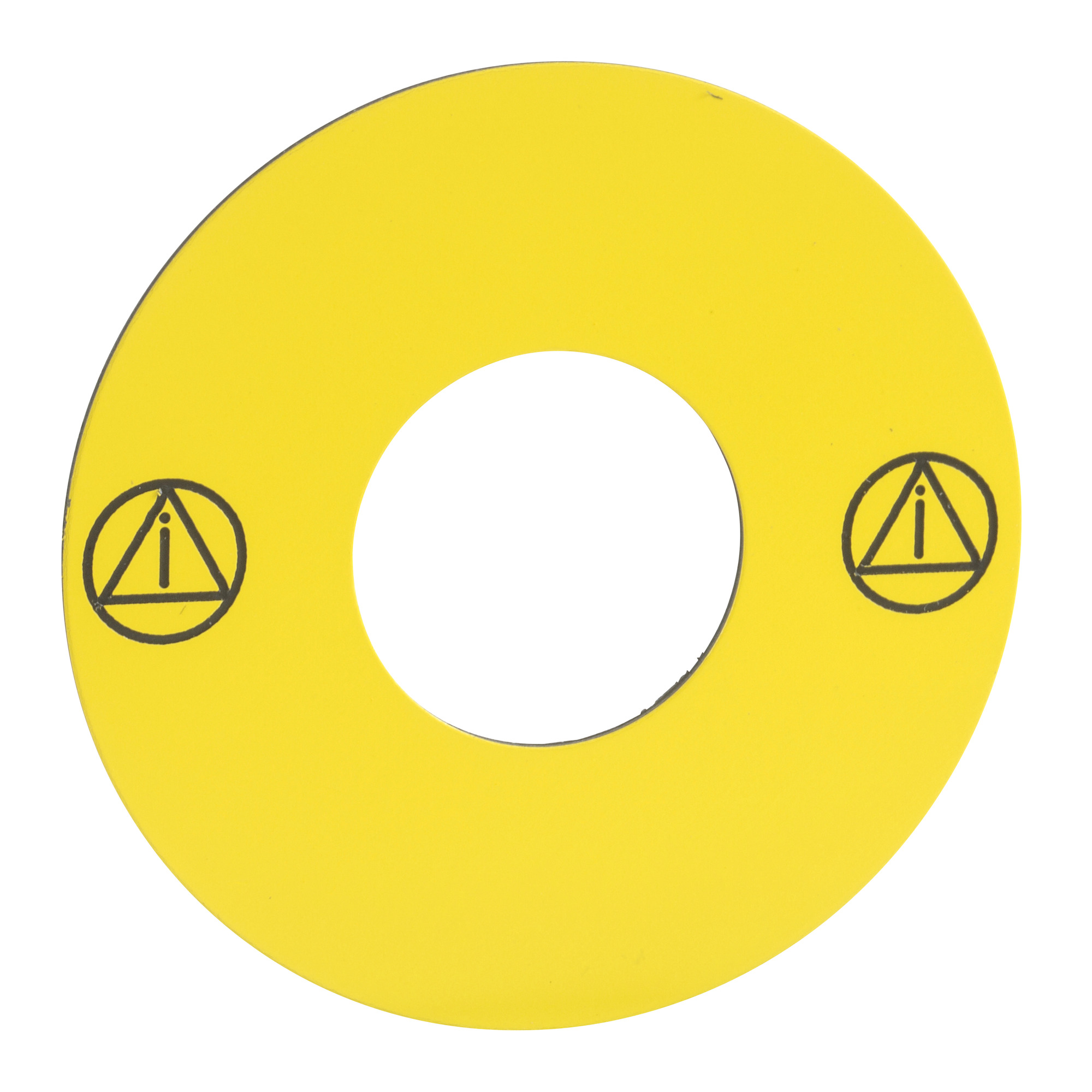 Legend, Harmony XB6, unmarked, 45mm for emergency stop pushbutton