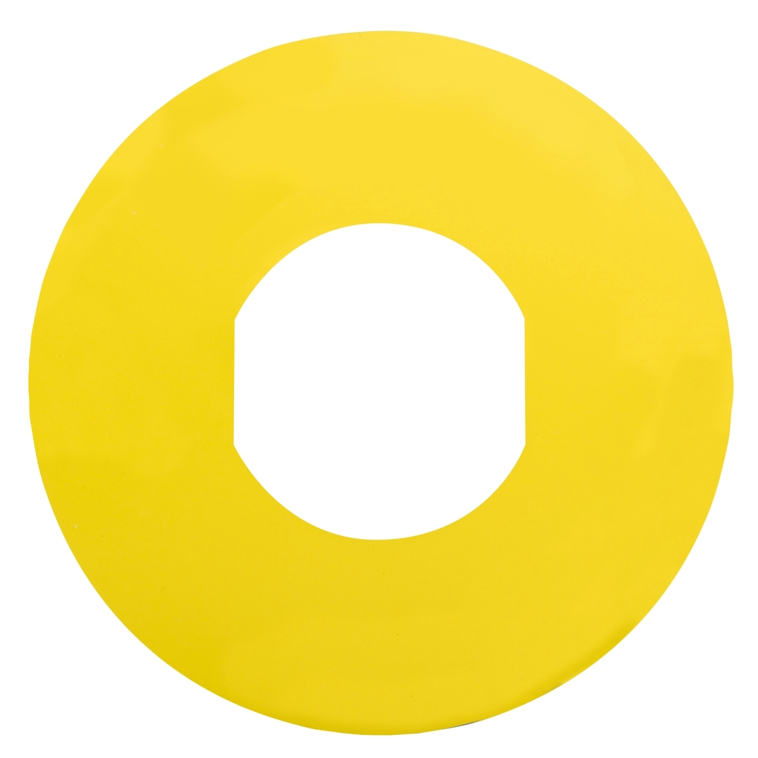 Blank legend, Harmony XB4, Harmony XB5, unmarked, 60mm, for emergency switching off pushbutton