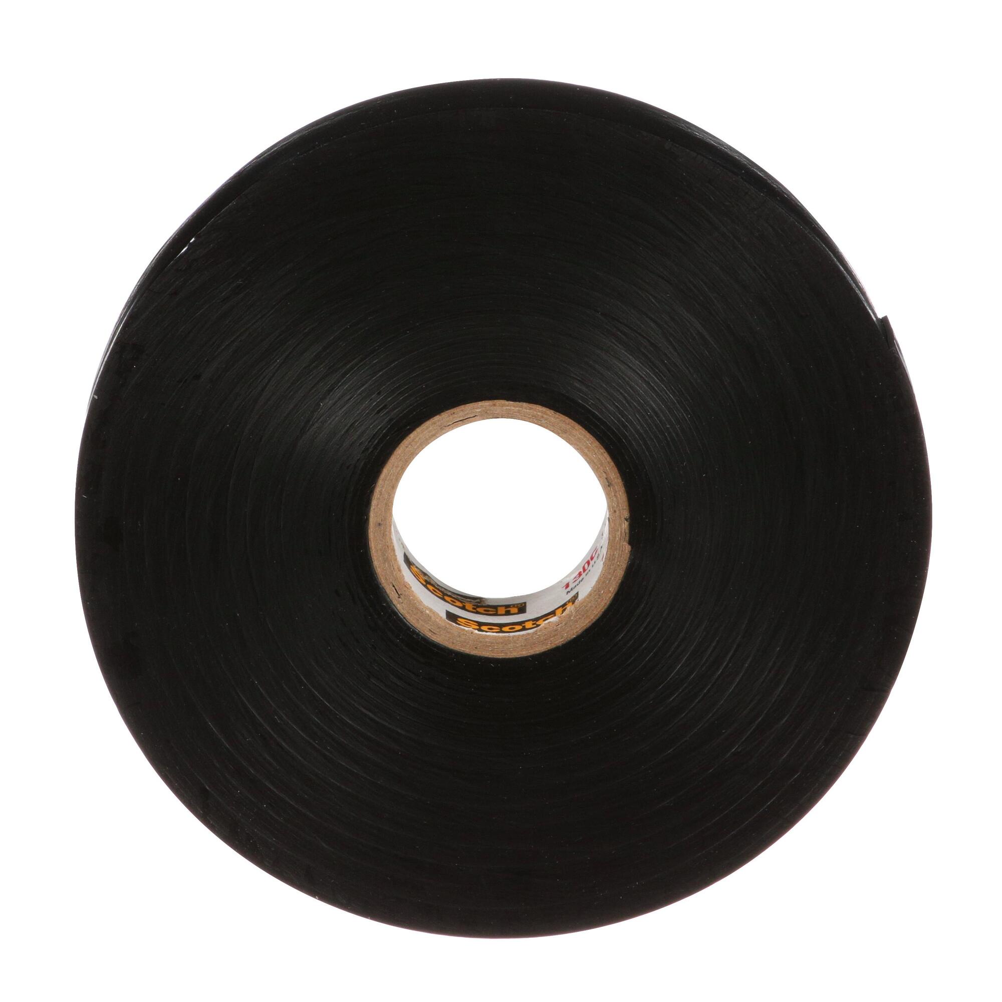 Scotch(R) Linerless Rubber Splicing Tape 130C-3/4x30FT, 3/4 in x 30 ft (19 mm x 9,1 m), 24 per case