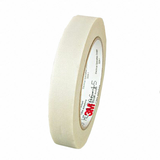 7000005818 Scotch Glass Cloth Electrical Tape 69, Silicone Adhesive, 3/4 inch x 66 ft, White