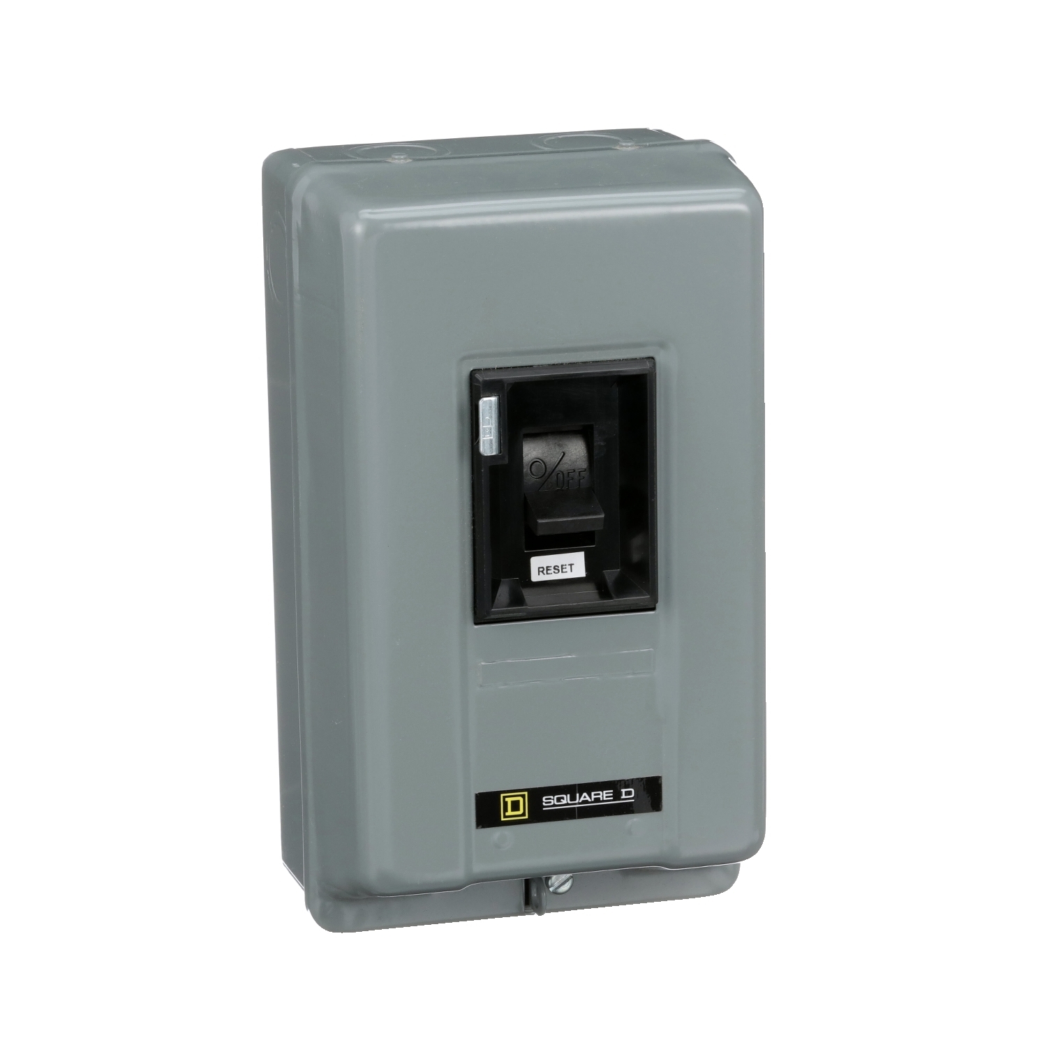 Manual Starter, integral horsepower,  NEMA M0, 600 VAC, 2 pole, 2 HP at 230 VAC, single phase, no indicator, NEMA 1