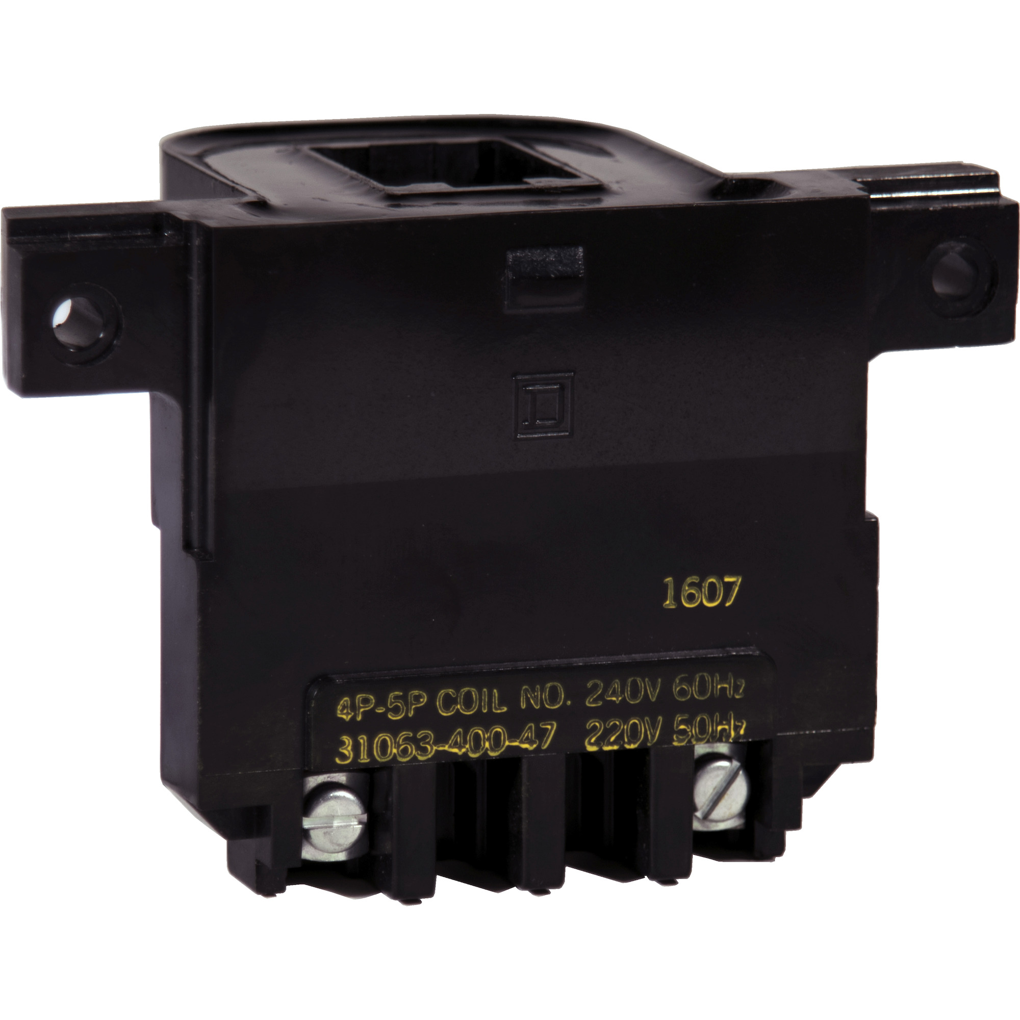 NEMA Motor Starter, Type S, replacement coil, 220/240 VAC 50/60 Hz, 4-5 pole, NEMA size 2 starter and 8903SP lighting