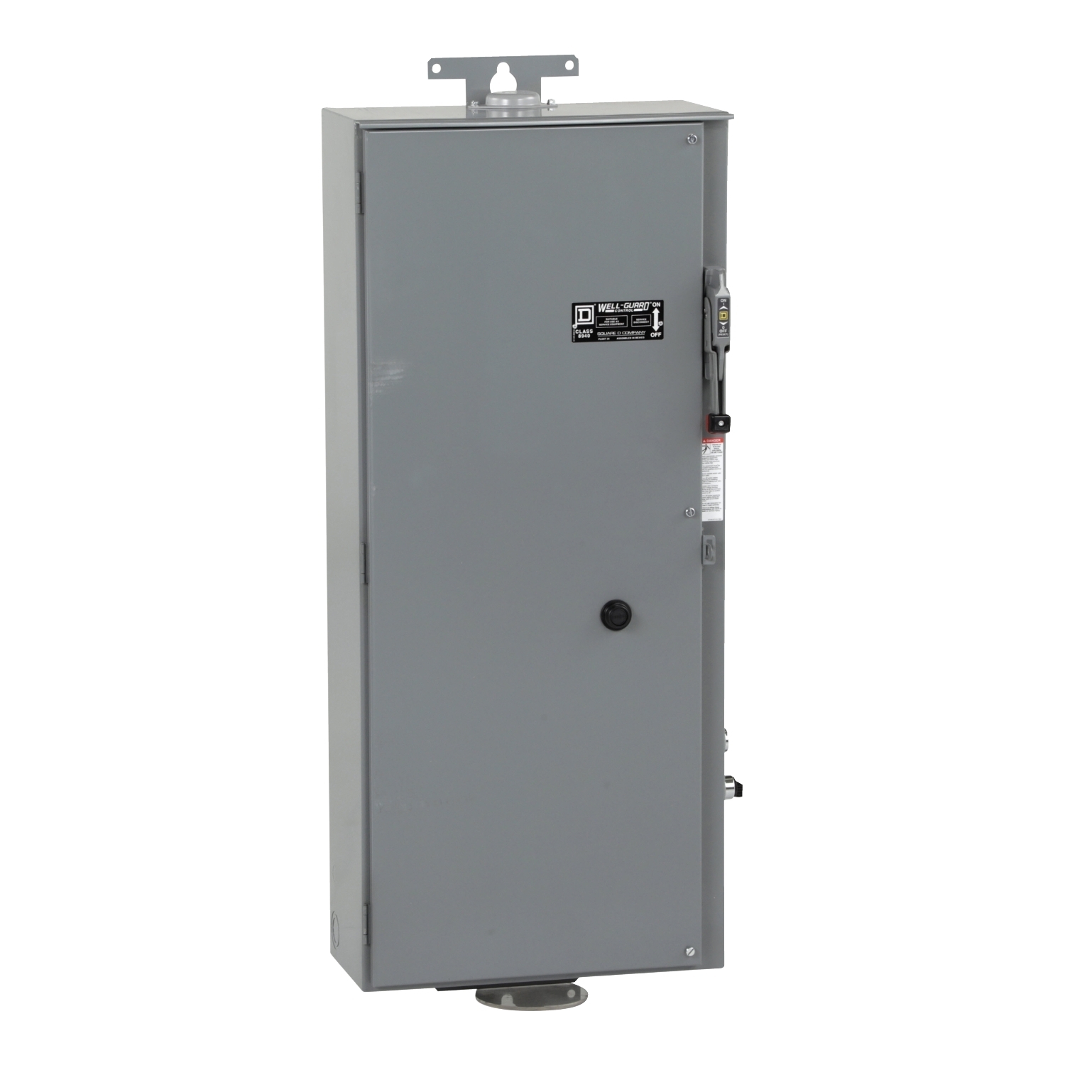 Pump Panel, NEMA Type S, Well Guard, Size 3, 90A, 5kA SCCR, 50HP, 100A Class H and K fuse clip, Motor Logic SSOLR, 120VAC 60Hz coil, NEMA 3R