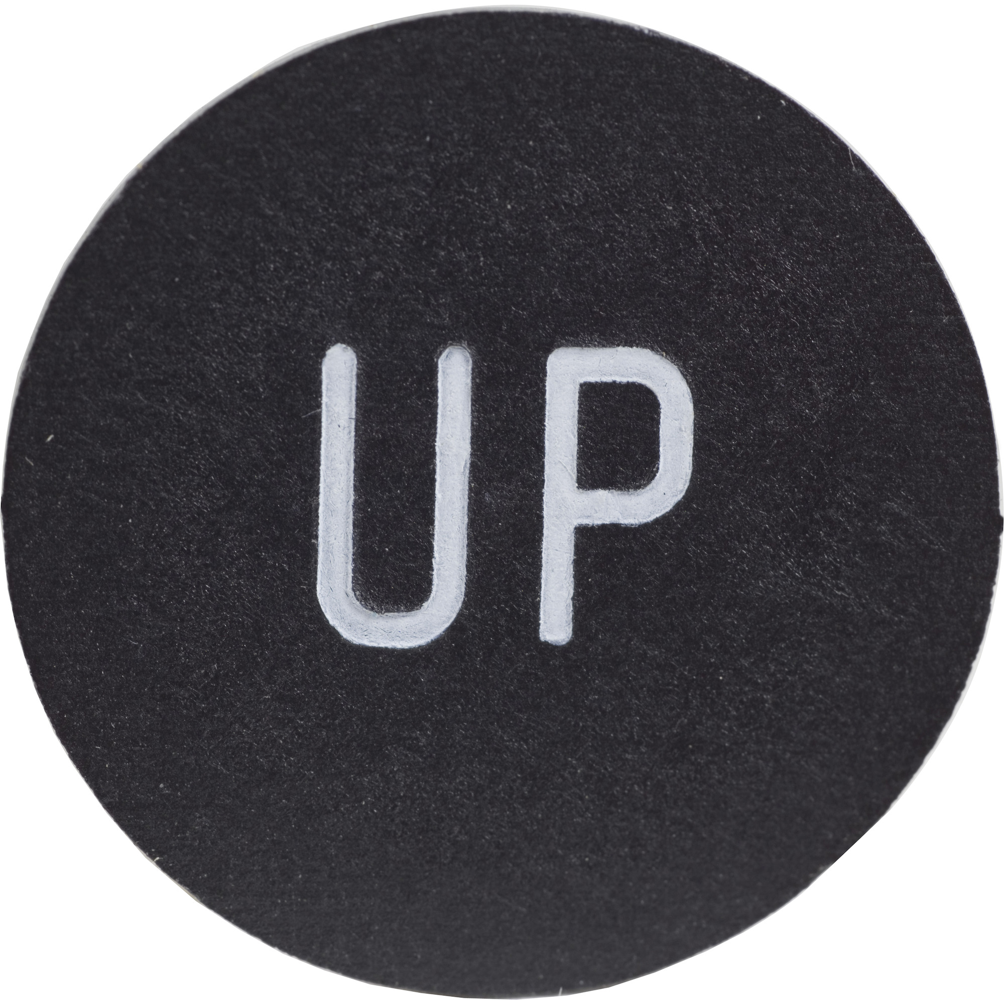 PUSH BUTTON LEGEND PLATE 30MM T-B
