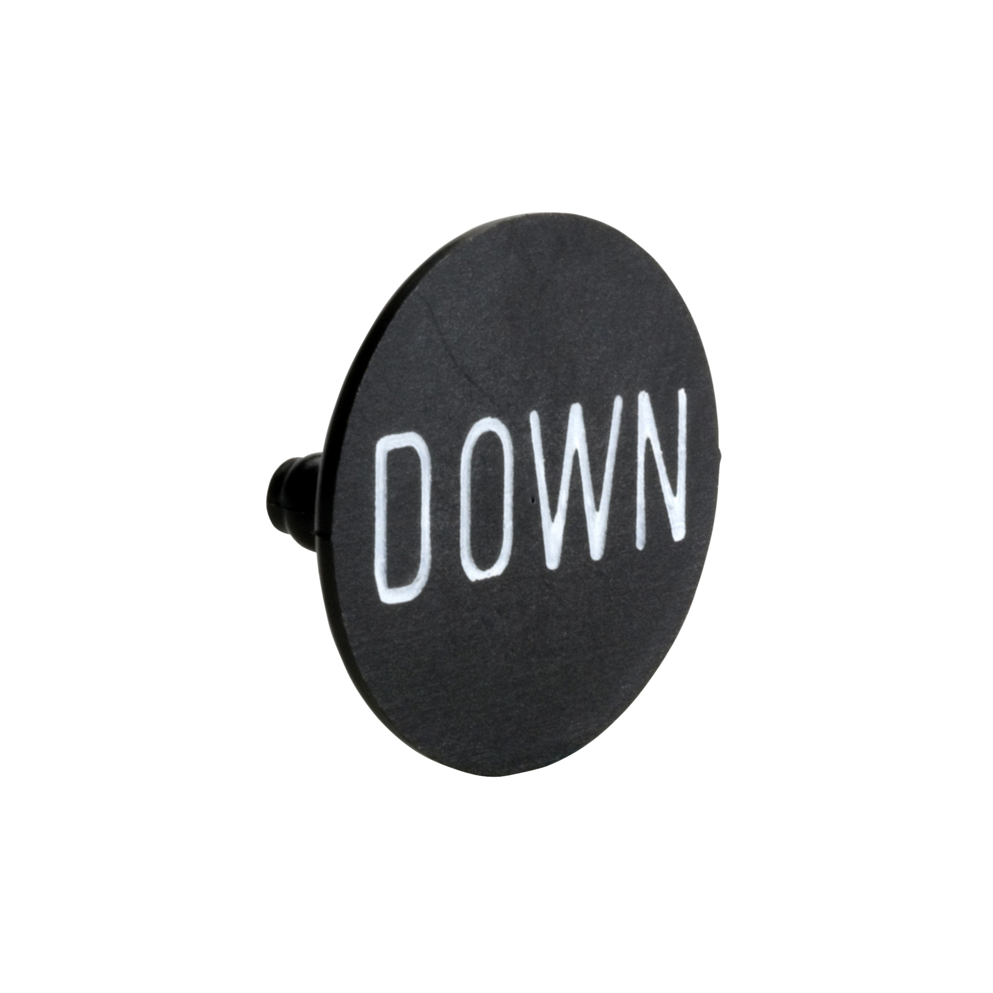 PUSH BUTTON LEGEND PLATE 30MM T-B