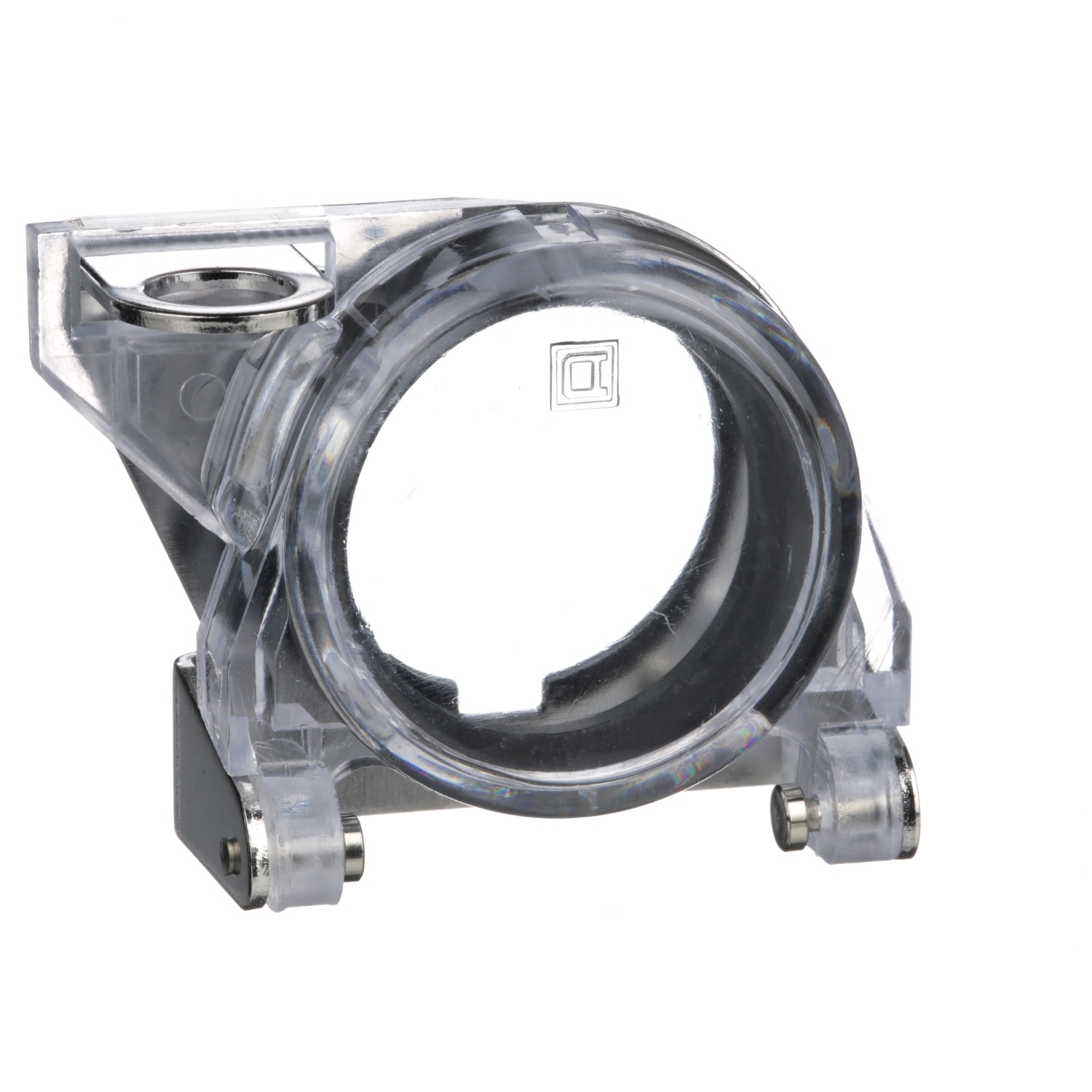 30mm Push Button, Types K or SK, nonilluminated push button cover type lockout, can be padlocked