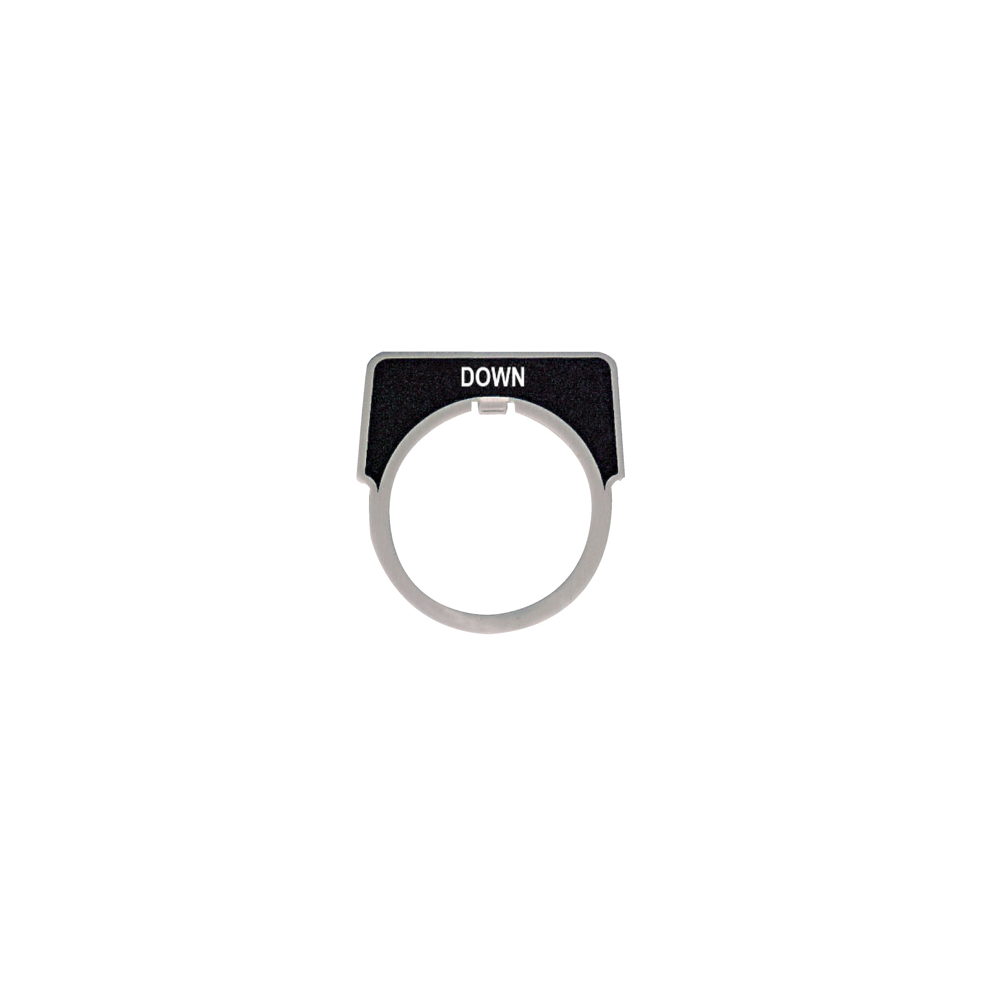 30MM LEGEND PLATE - DOWN