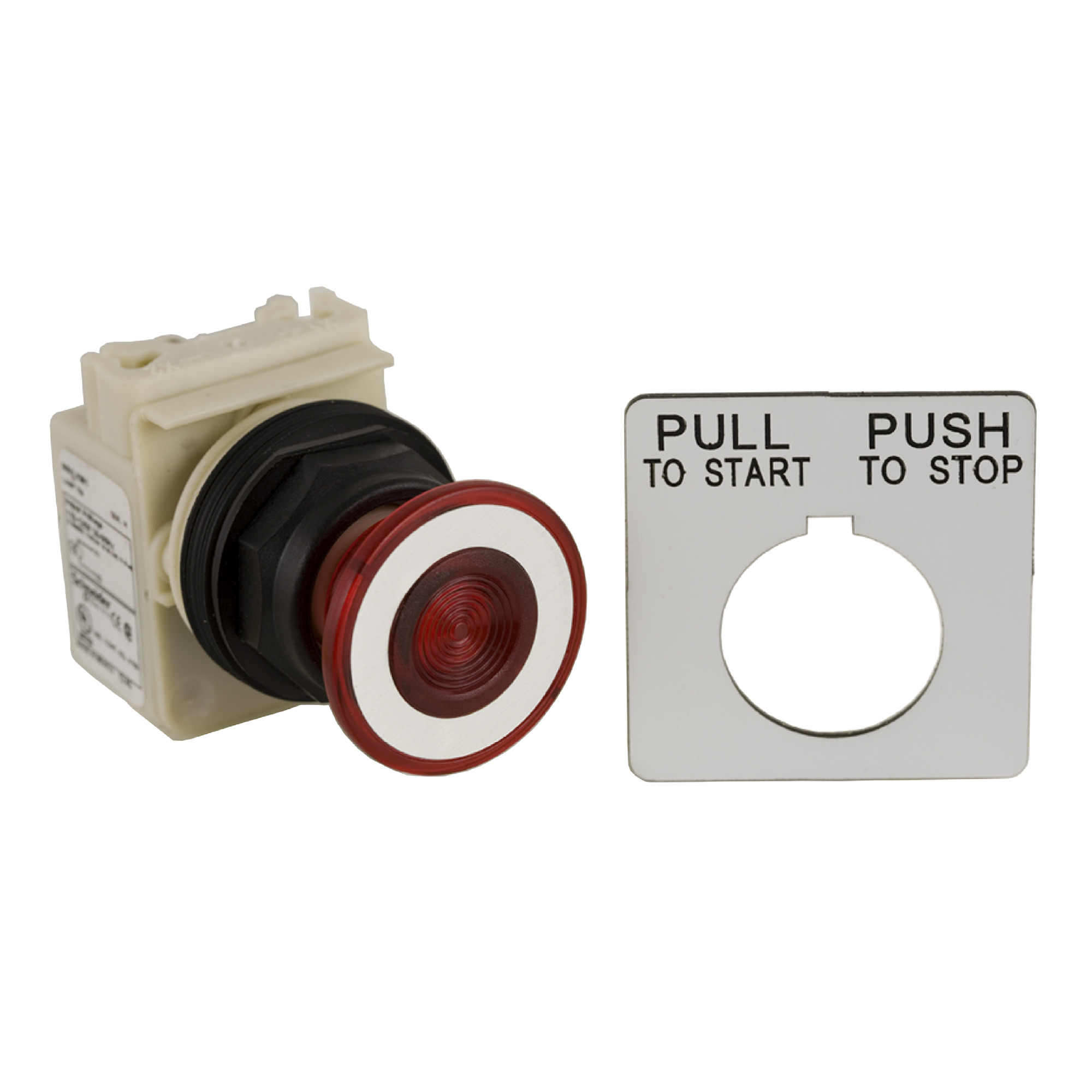 PUSHBUTTON 120VAC 30MM SK +OPTIONS