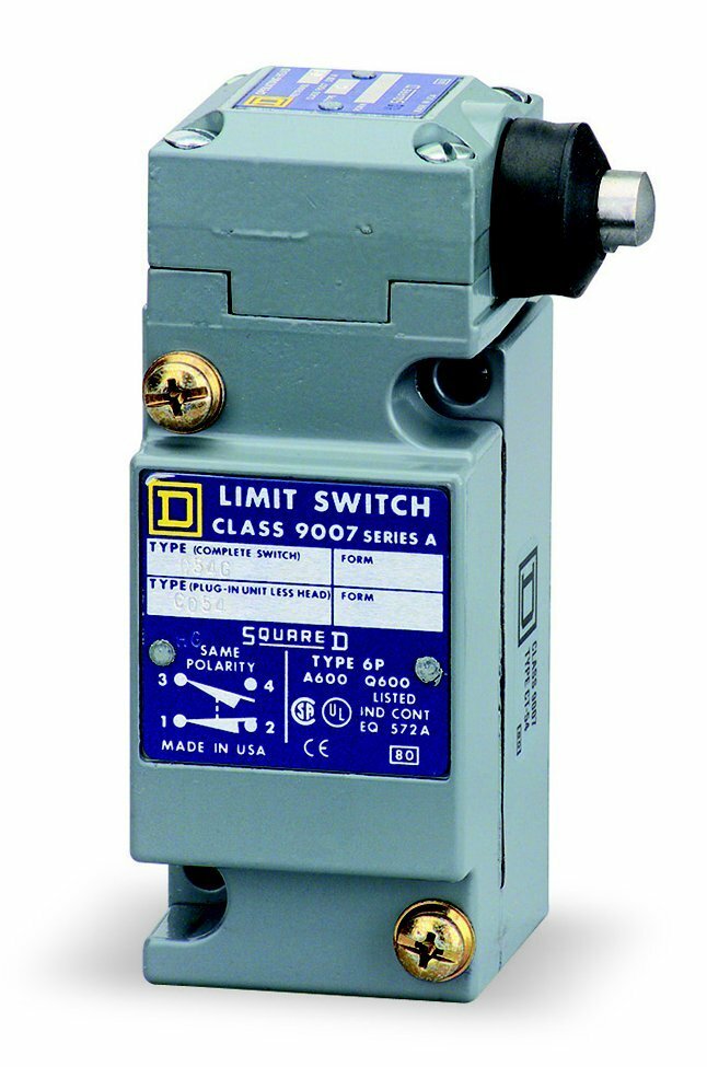 Square D,LIMIT SWITCH 600V 10AMP C +OPTIONS,0...185 F,1 NO/1 NC Form Z - SPDT-DB,10 A,600V,C,heavy duty,Limit Switch,NEMA A600/Q600,Side Push-Rod Horizontal,UL Listed - CSA Certified - CE Marked