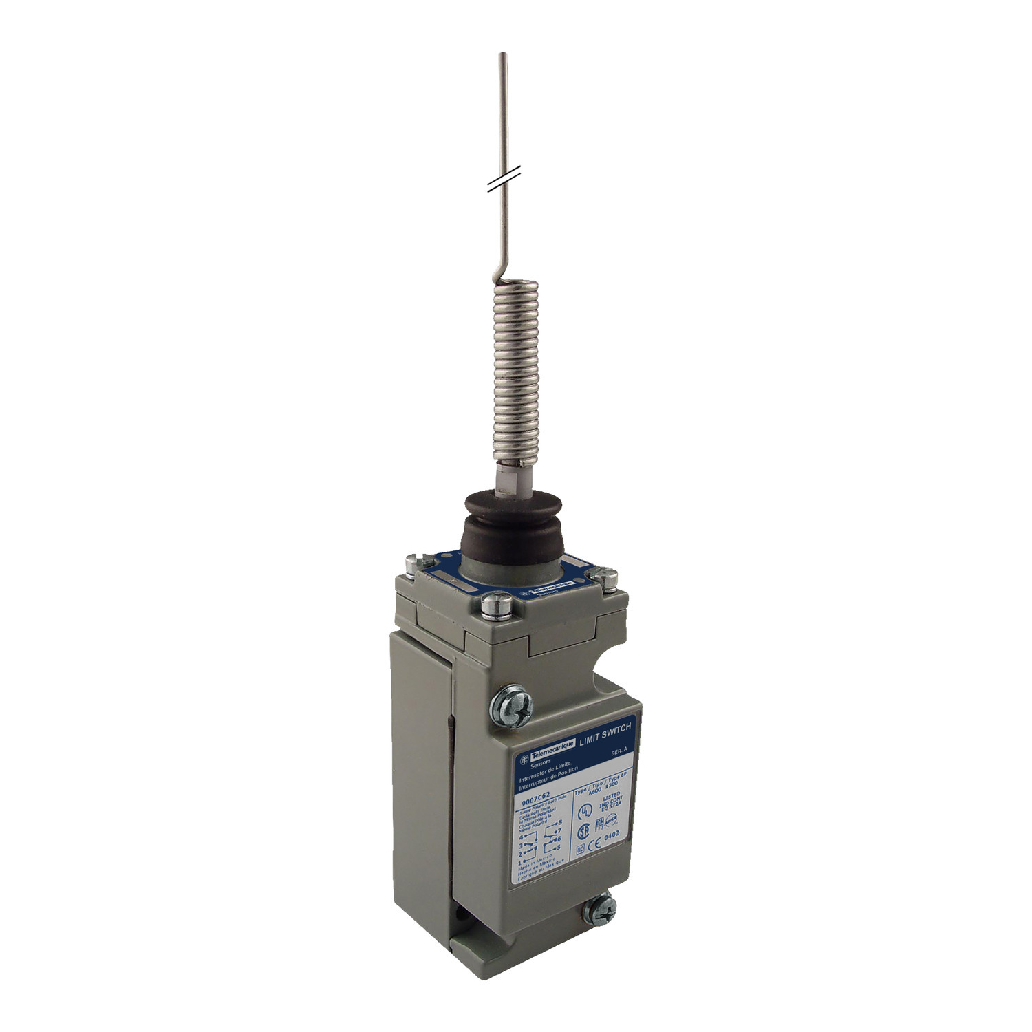 Limit switch, 9007, 600 V 10amp c +options