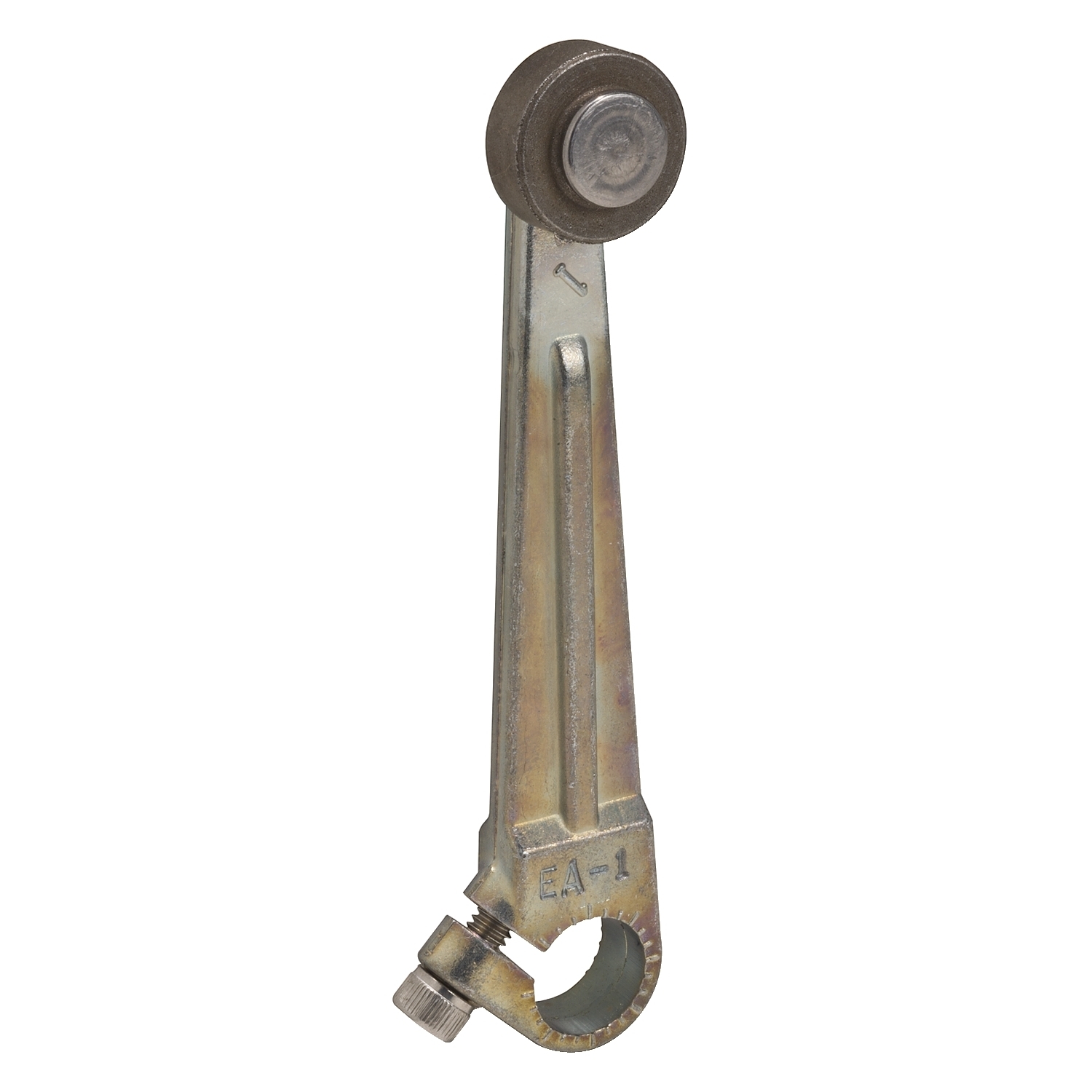 NEMA limit switch, 9007C, cast zinc standard lever arm, 2.50 inches long, 0.625 inch diameter, 0.25 inch wide