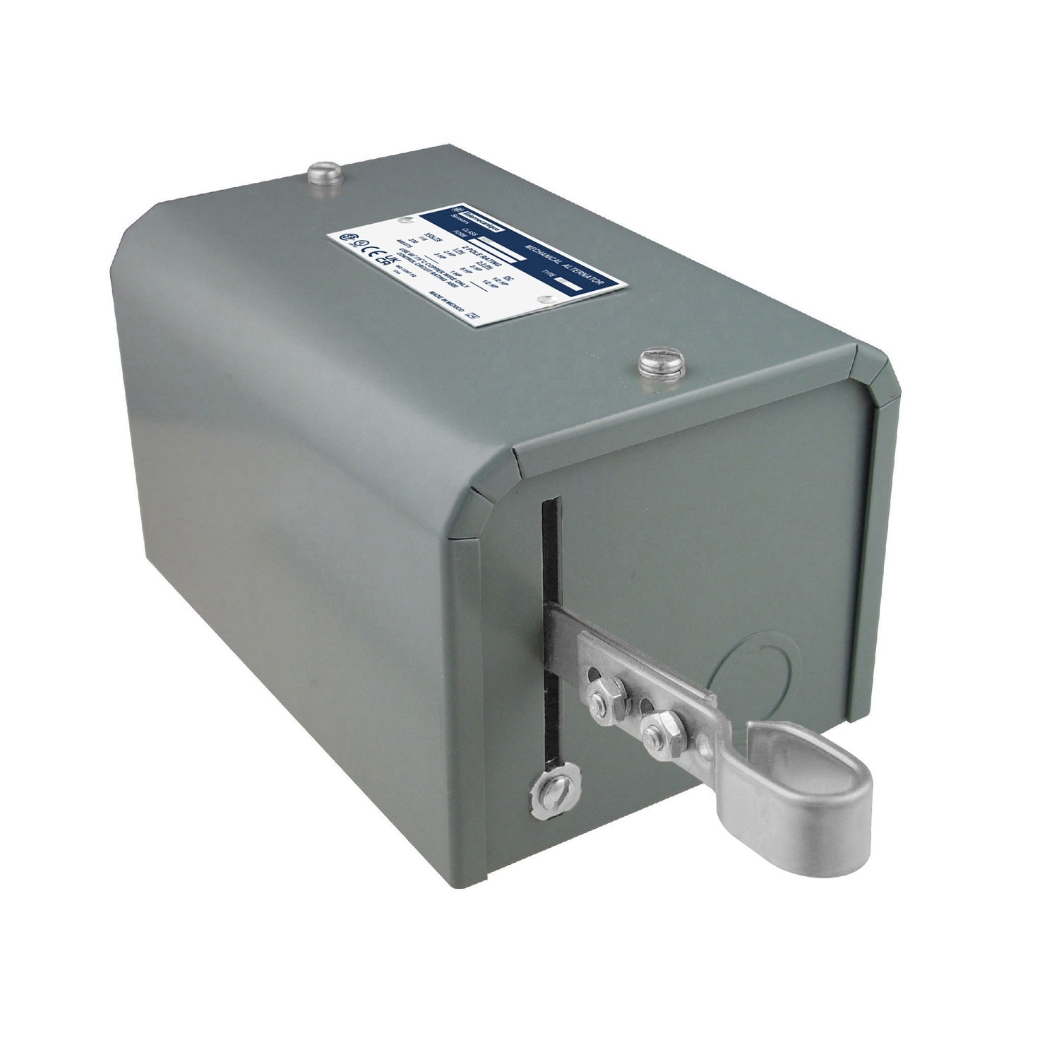 Mechanical alternator,  Pumptrol, open tank, NEMA 1, pedestal mounted, 4NC DPST DB contacts